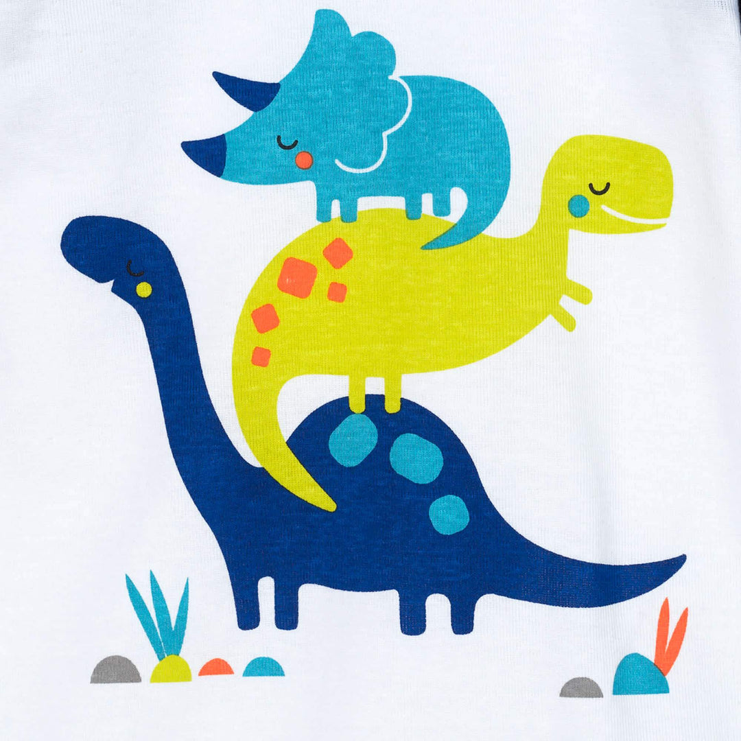 4-Pack Toddler Boys' "Zzzzz" & Dino Organic 2-Piece Pajamas-Gerber Childrenswear