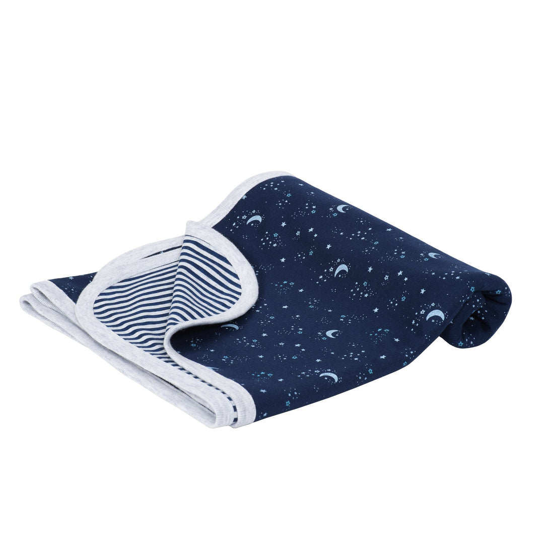 Baby Boy Organic Outer Space Swaddle Blanket-Gerber Childrenswear