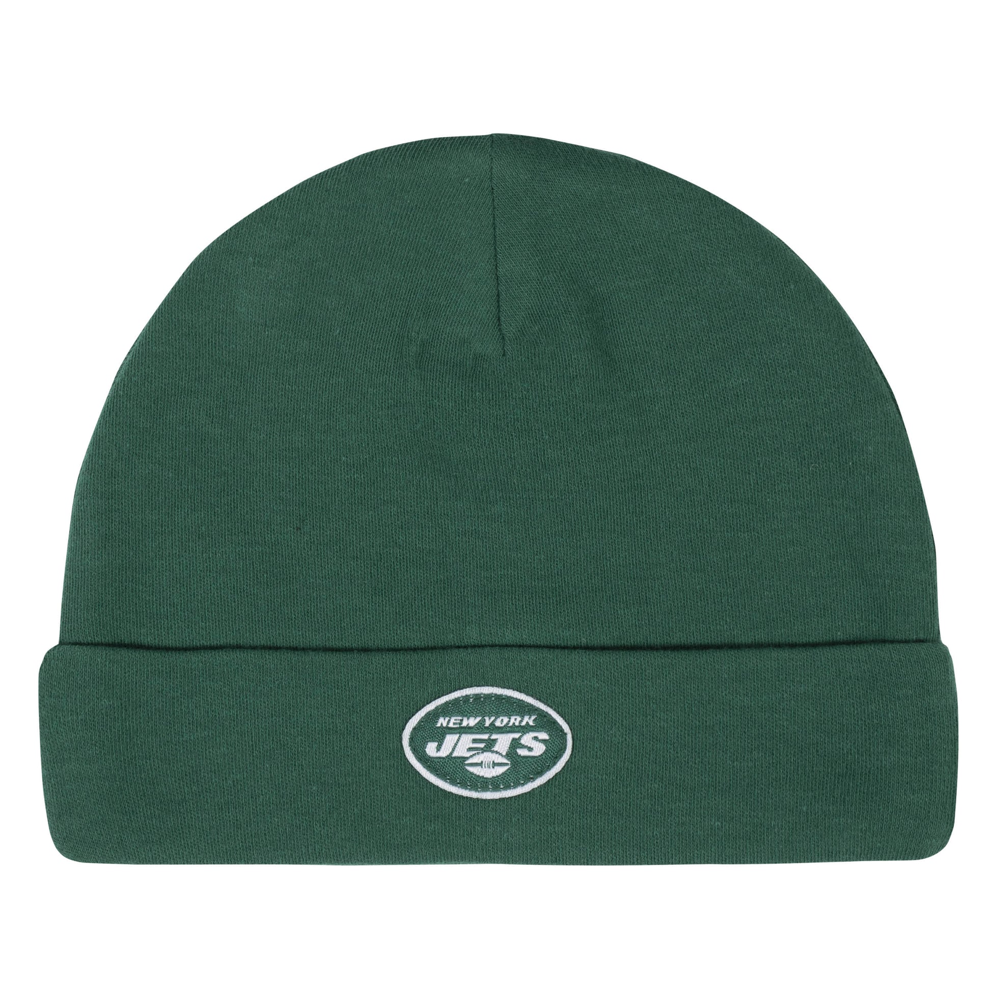 New York Jets 3-Piece Baby Boys Bodysuit, Pant, and Cap Set-Gerber Childrenswear