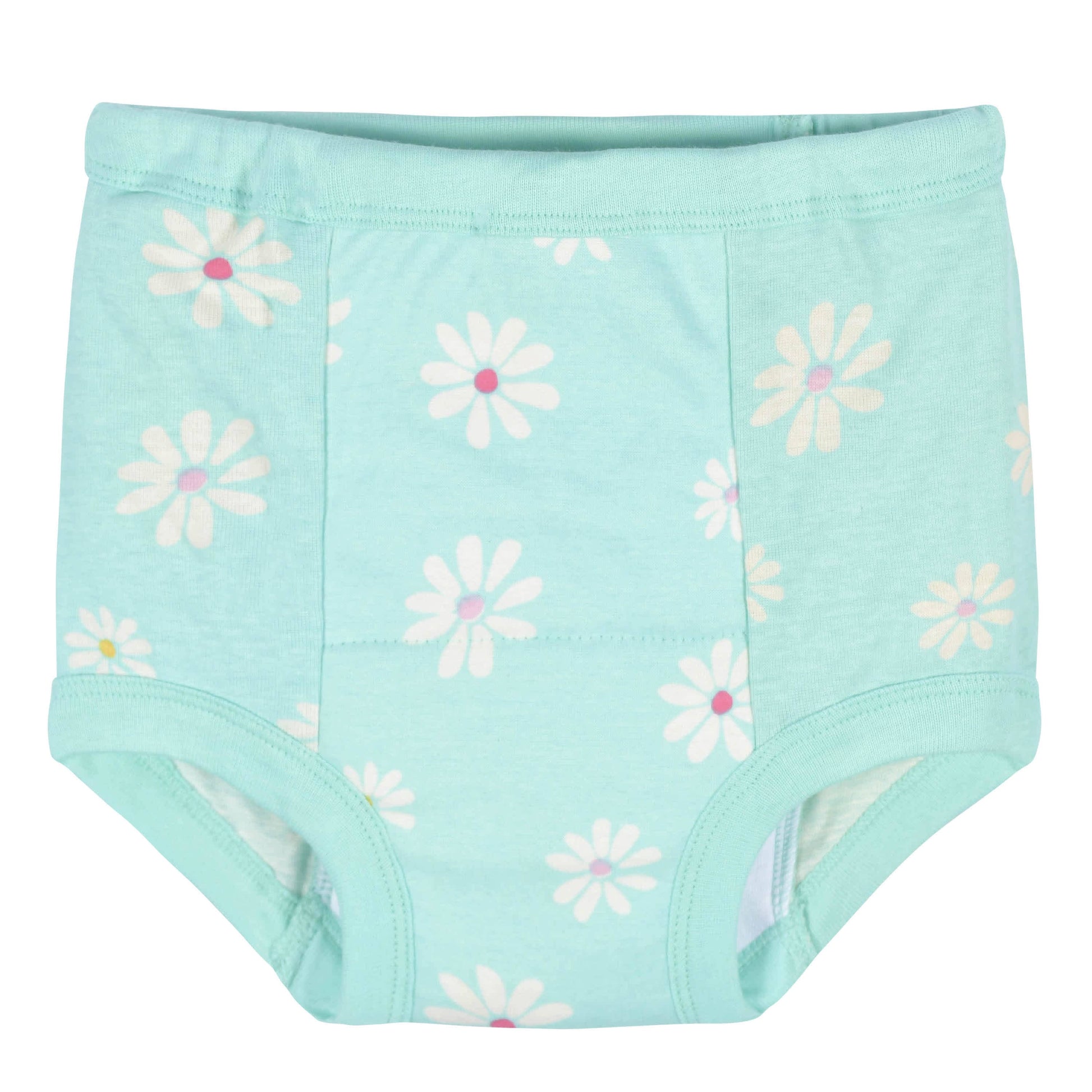 4-Pack Toddler Girls Rainbows & Daisies Training Pants