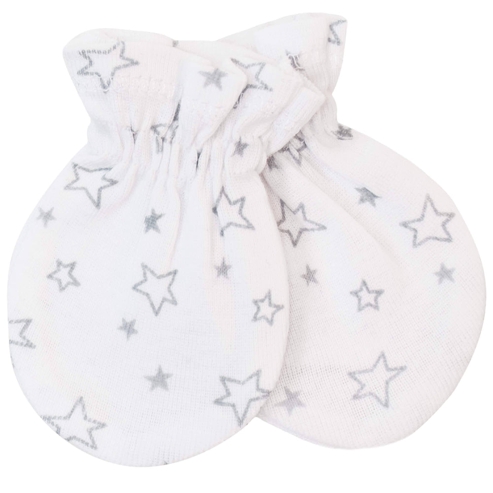 Gerber® 2-Pack Baby Neutral Stars and Stripes Mittens-Gerber Childrenswear