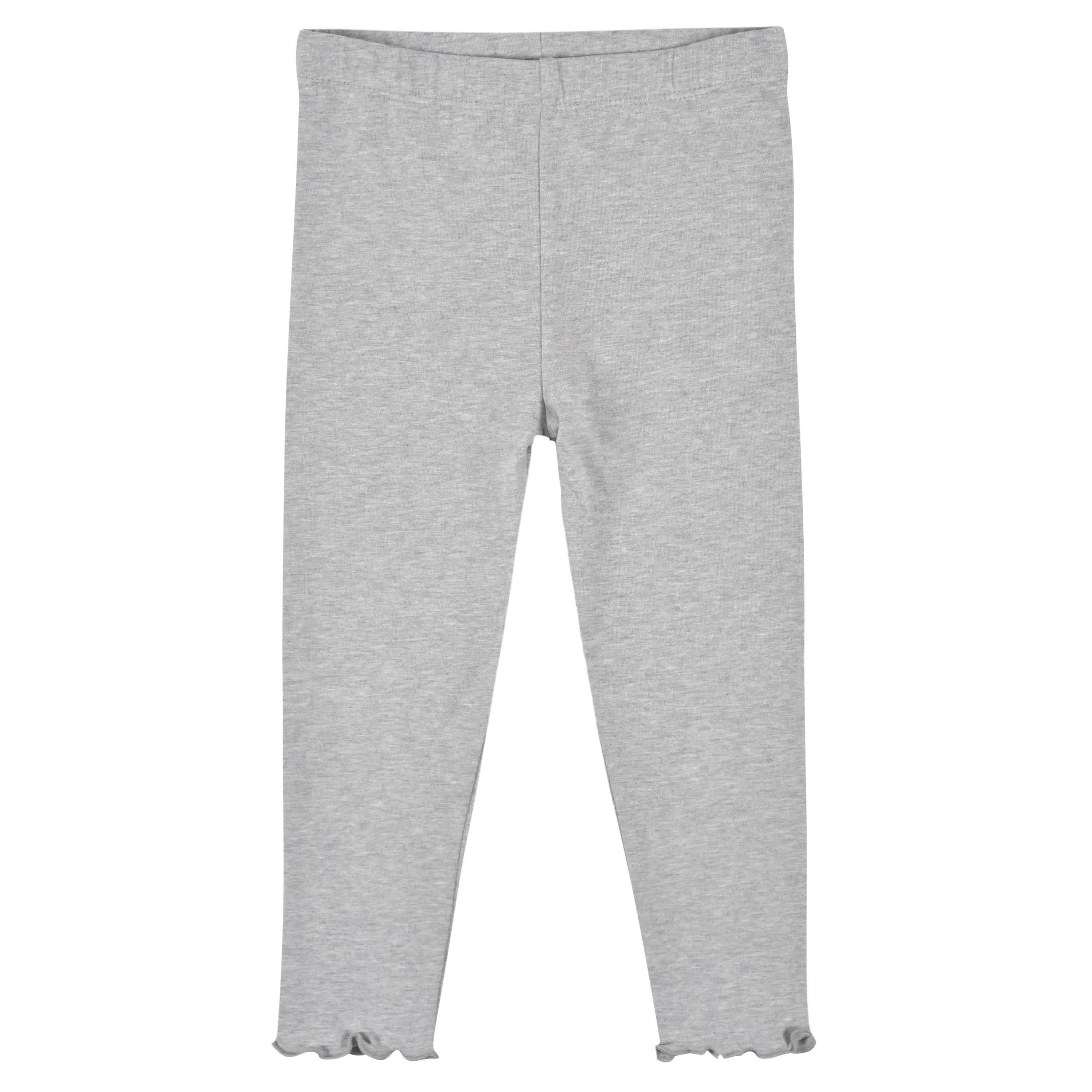 3-Pack Infant & Toddler Girls Mustard & Plum Floral Leggings