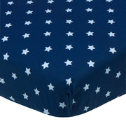 Boys Stars Fitted Crib Sheet-Gerber Childrenswear