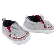 Baby Boys Gray Shark Shoes-Gerber Childrenswear