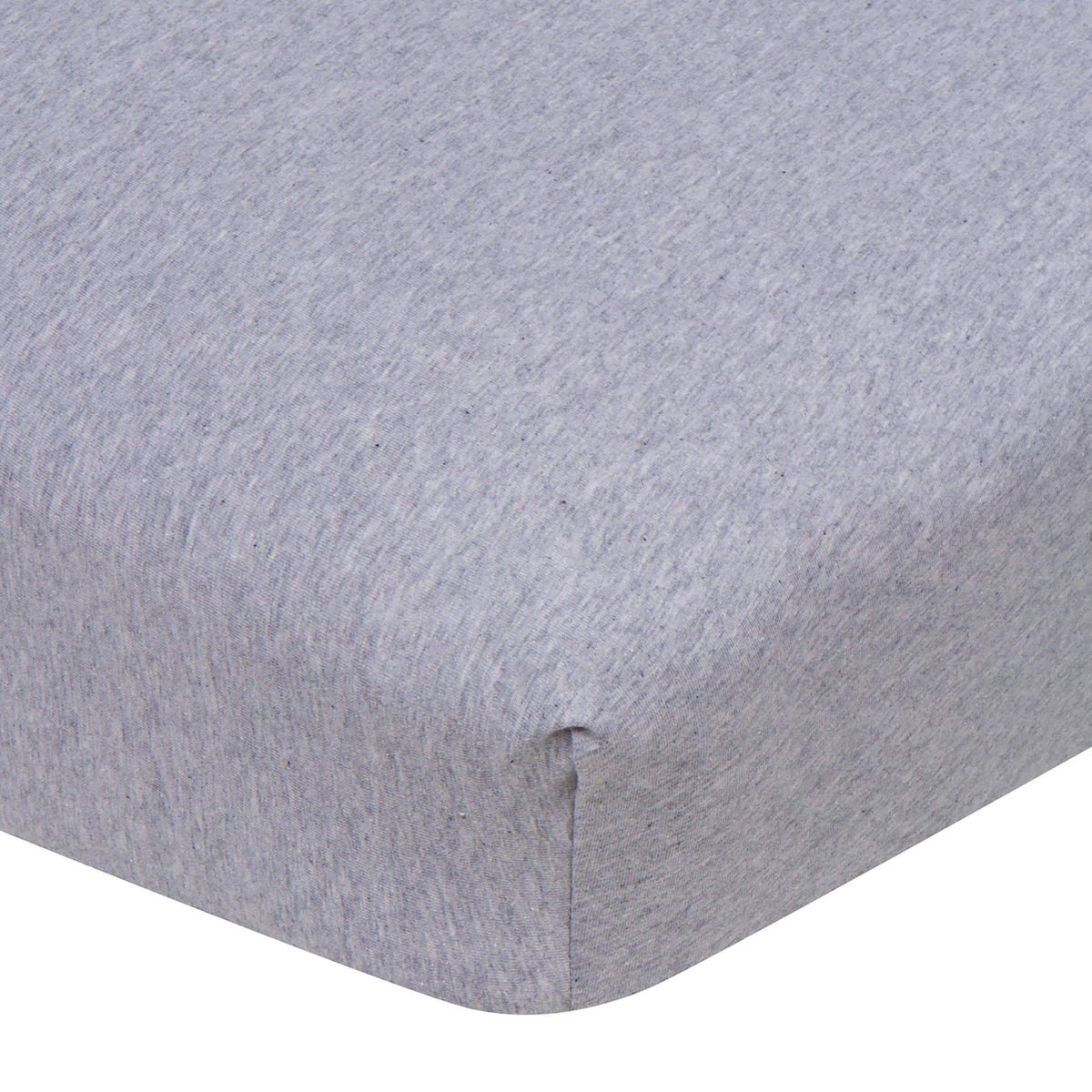 Boys Gray Fitted Crib Sheet-Gerber Childrenswear