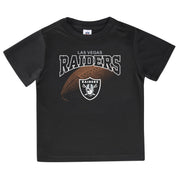 Las Vegas Raiders Toddler Boys Tee Shirt-Gerber Childrenswear