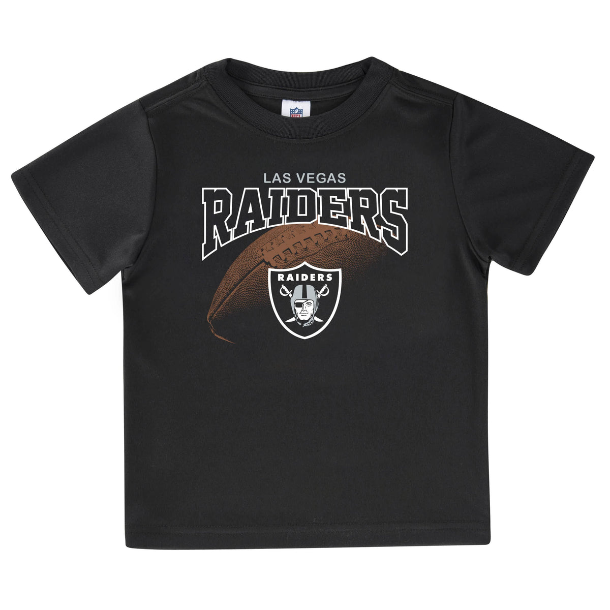 Las Vegas Raiders Toddler Boys Tee Shirt-Gerber Childrenswear