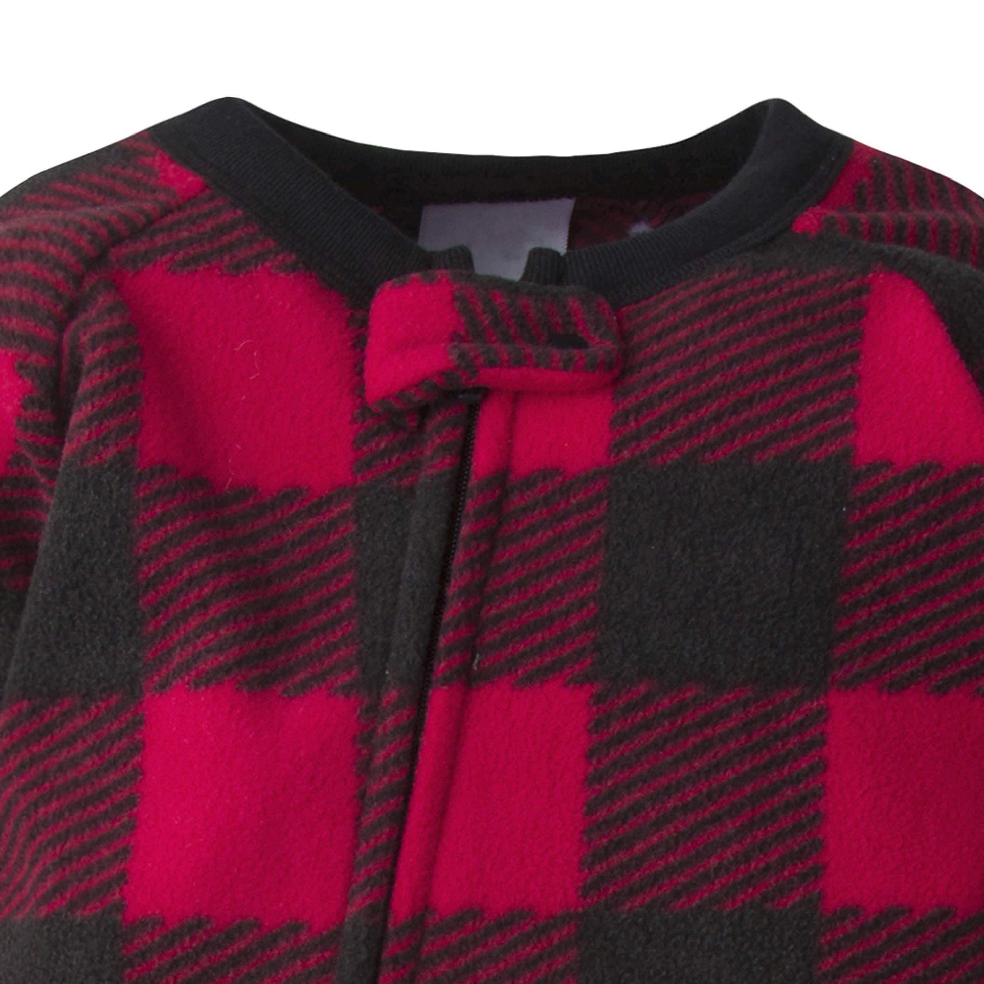 Gerber® 4-Pack Baby Boys Fire Trucks & Plaid Fleece Pajamas-Gerber Childrenswear