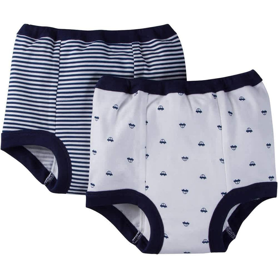 Gerber® 2-Pack Baby Boys Cars and Stripes Training Pants-Gerber Childrenswear