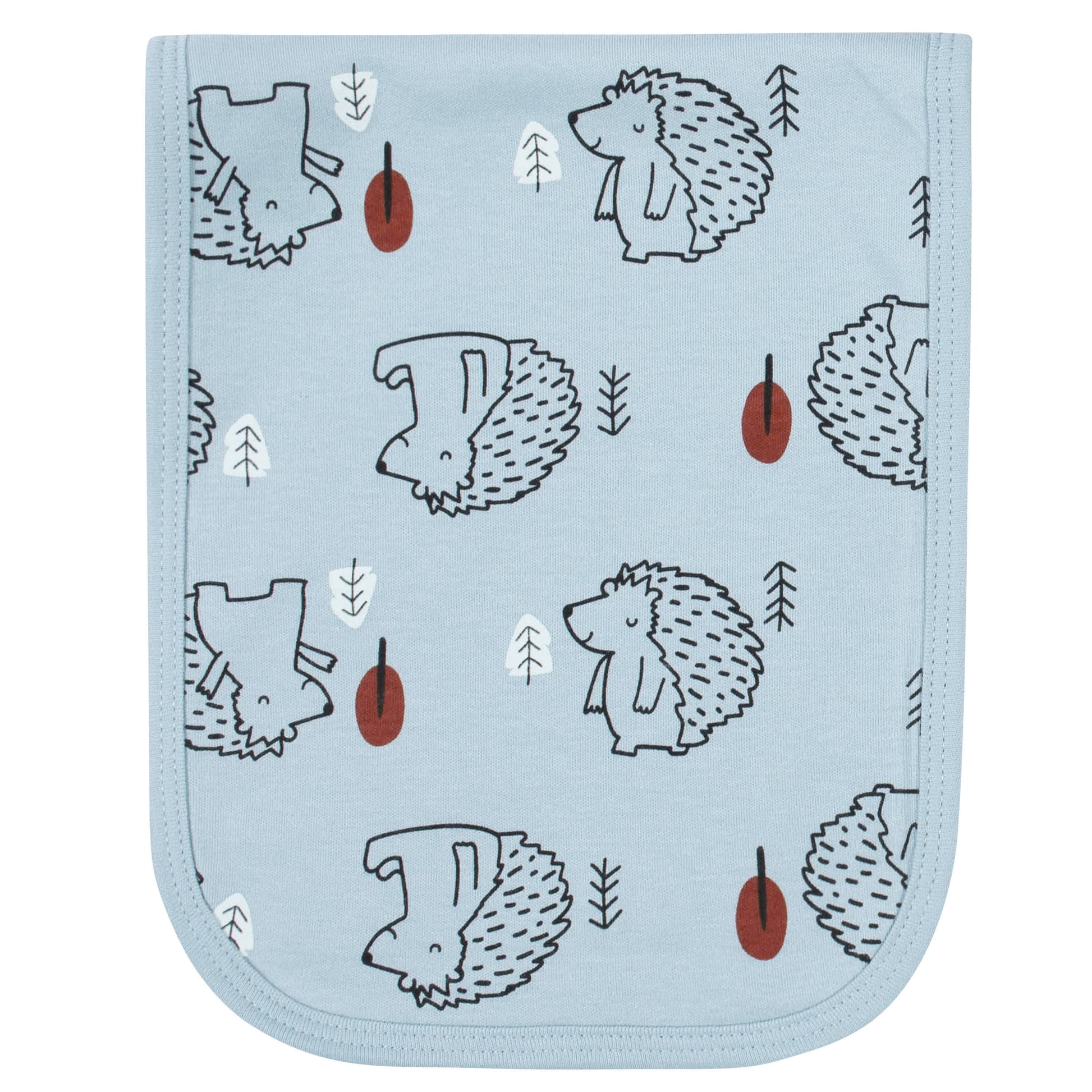4-Pack Baby Boys Fox Terry Burp Cloths-Gerber Childrenswear