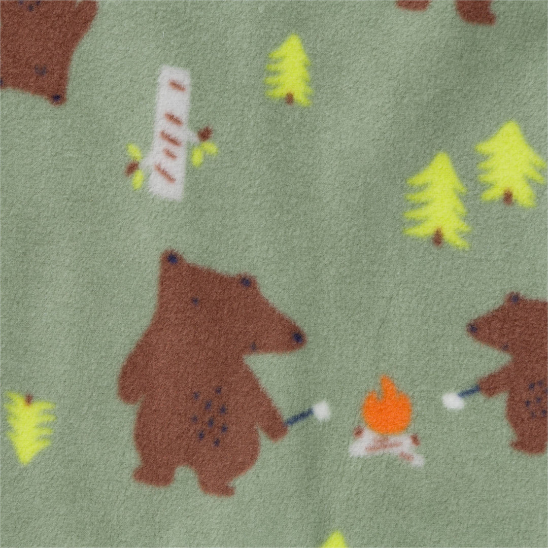 2-Pack Baby & Toddler Boys Bears Fleece Pajamas-Gerber Childrenswear