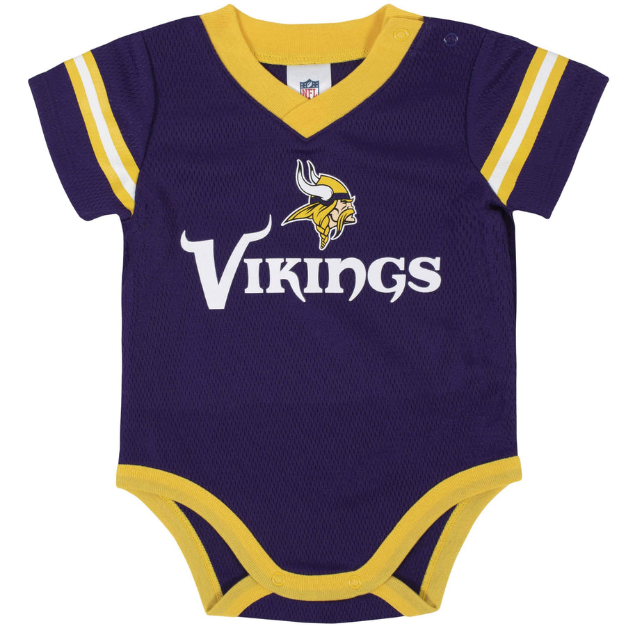 Minnesota Vikings Baby Boys Bodysuit-Gerber Childrenswear