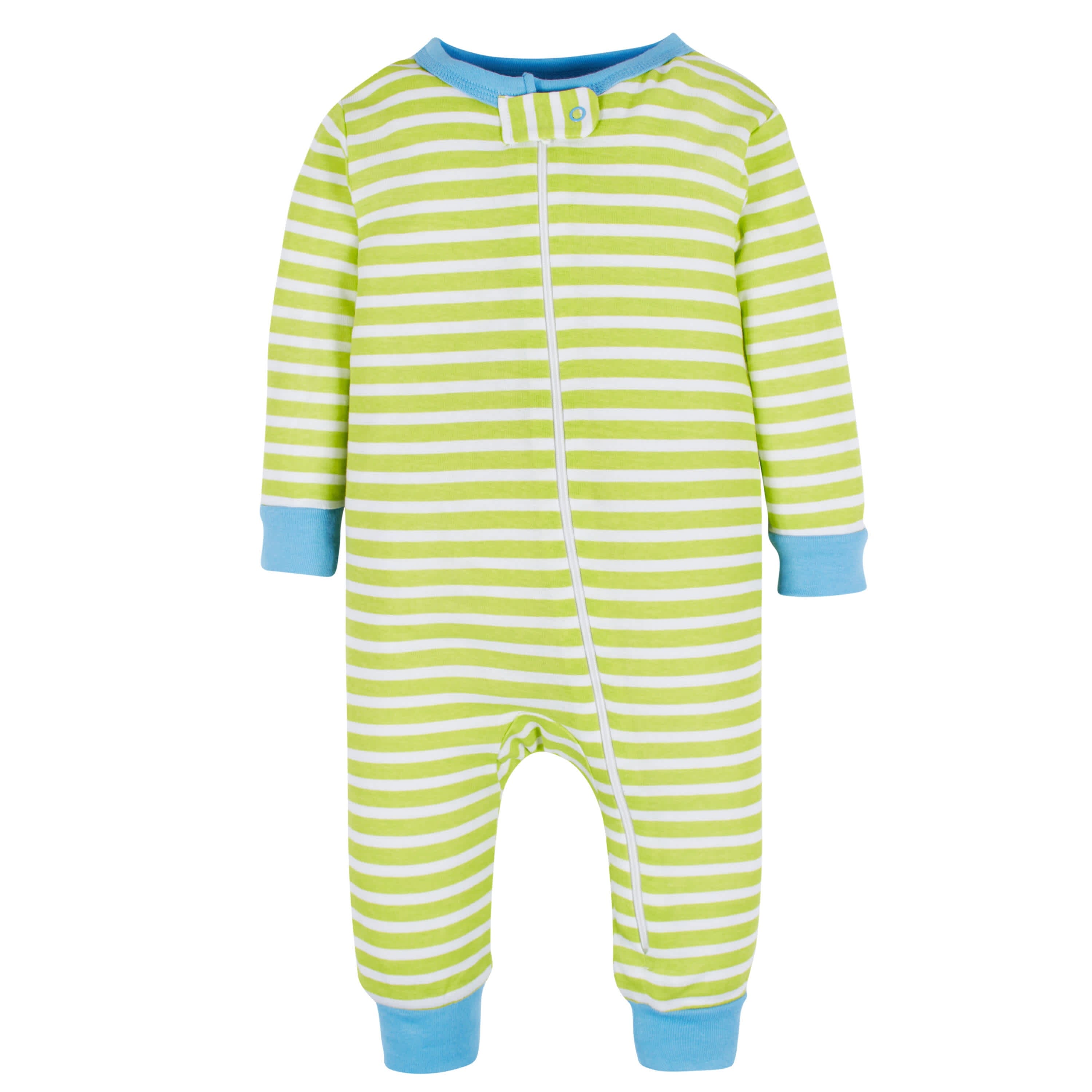 3-Pack Baby & Toddler Boys Stripes & Doggies Snug Fit Footless Pajamas