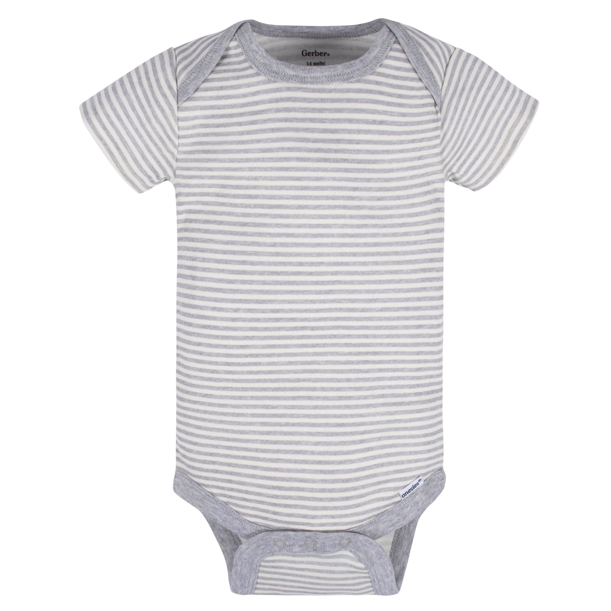 8-Pack Baby Neutral Happy Veggies Onesies® Bodysuits