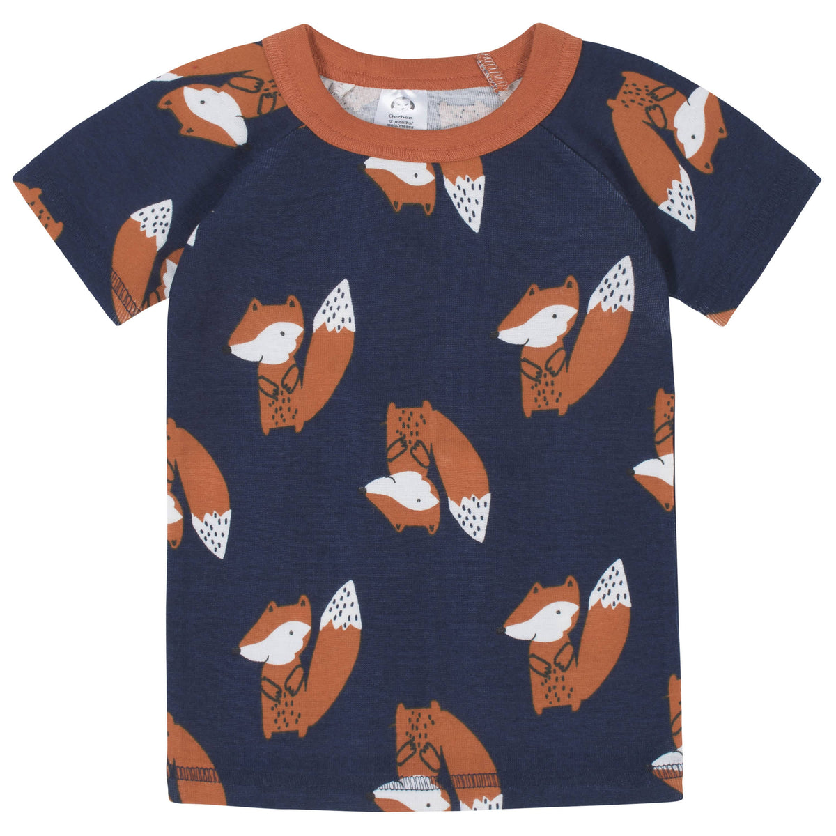 4-Piece Baby & Toddler Boys Fox Snug Fit Cotton Pajamas-Gerber Childrenswear