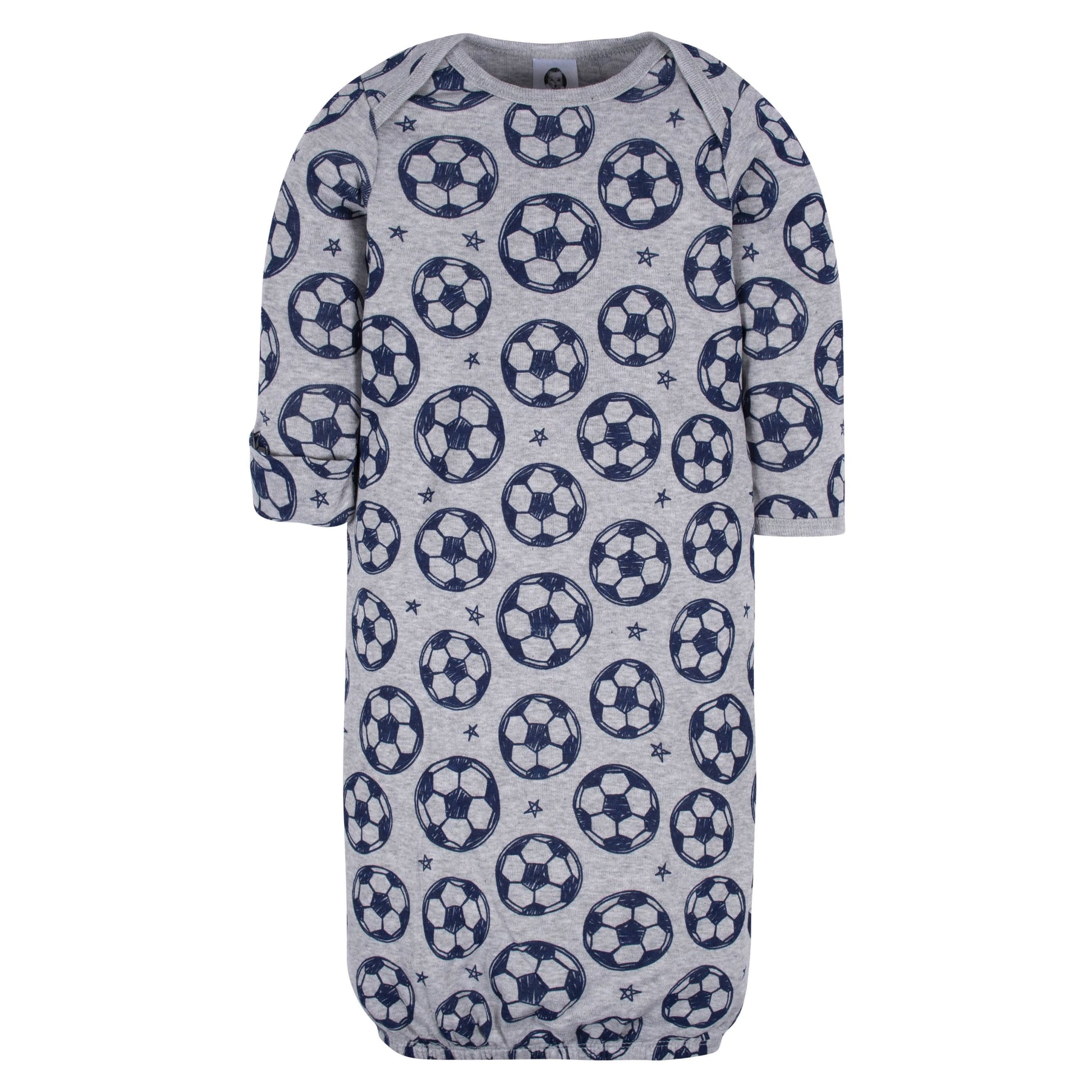 4-Pack Baby Boys Sports Gowns