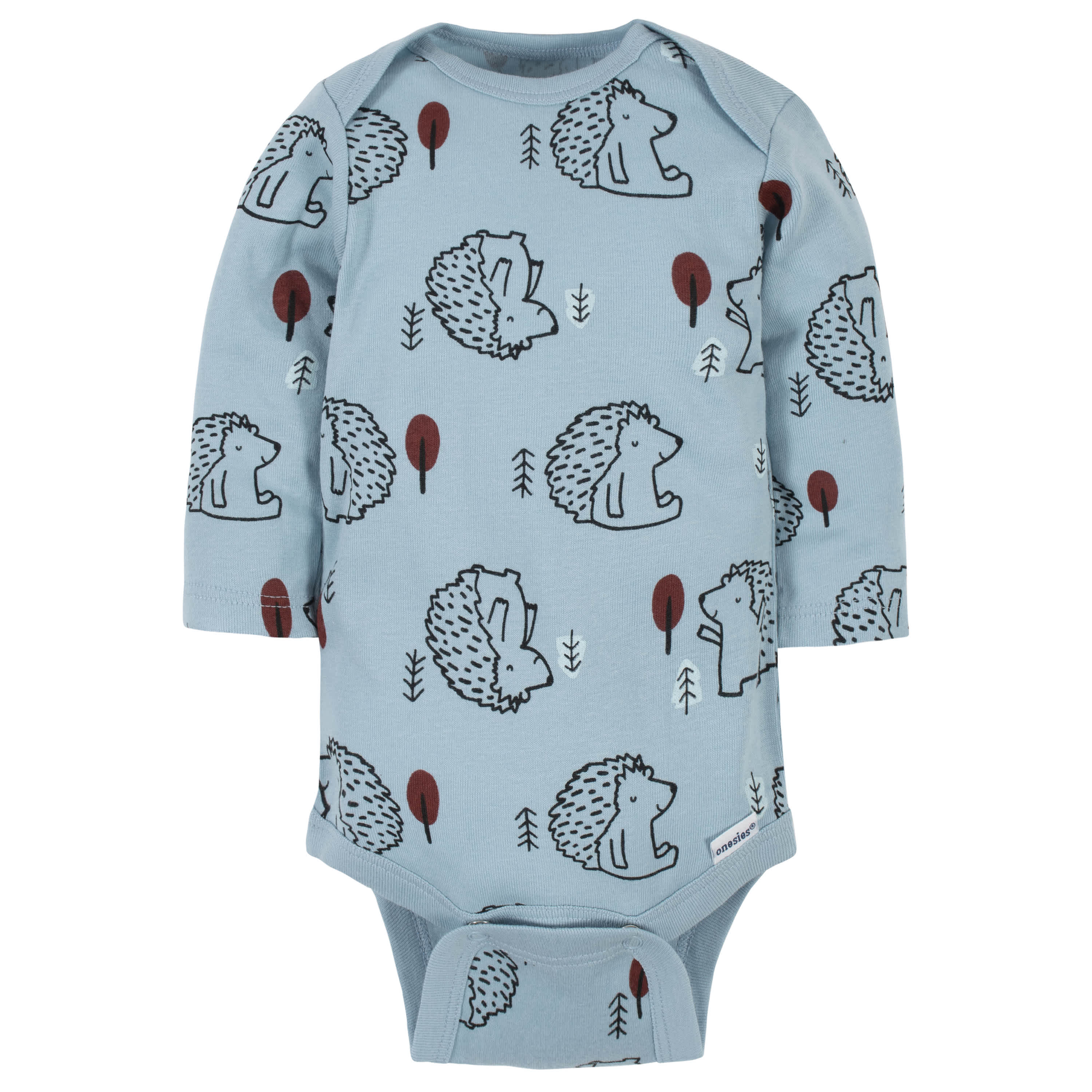 5-Pack Baby Boys Fox Long Sleeve Onesies® Bodysuits