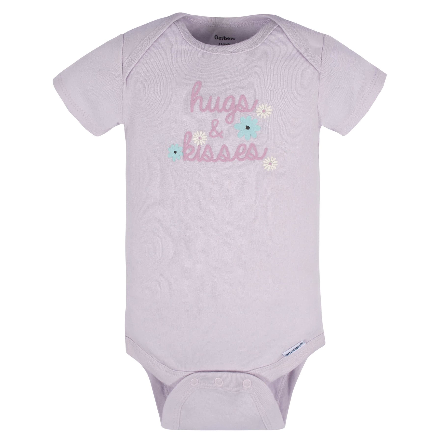 3-Pack Sleeveless Organic Bodysuits-Little Princess,  Sweet Lavender Purple and White