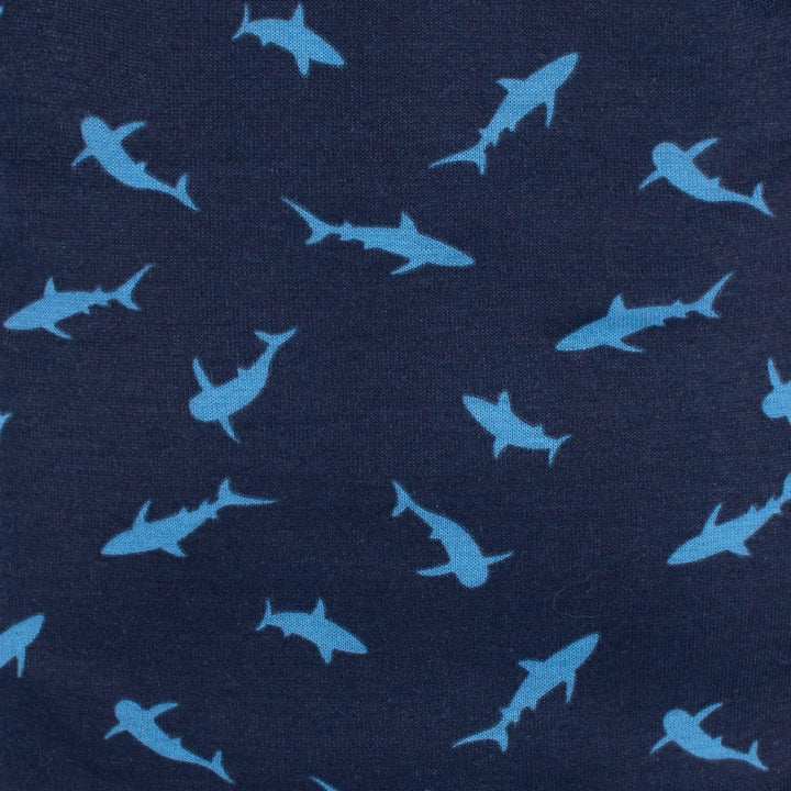 4-Pack Baby Boys Shark Bay Short Sleeve Onesies® Brand Bodysuits