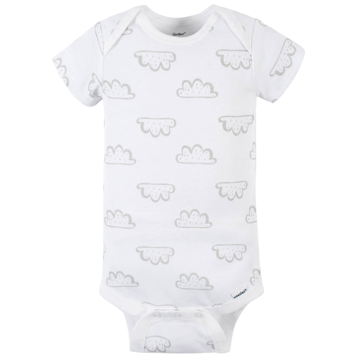4-Pack Baby Neutral Baby Animals Short Sleeve Onesies® Bodysuits