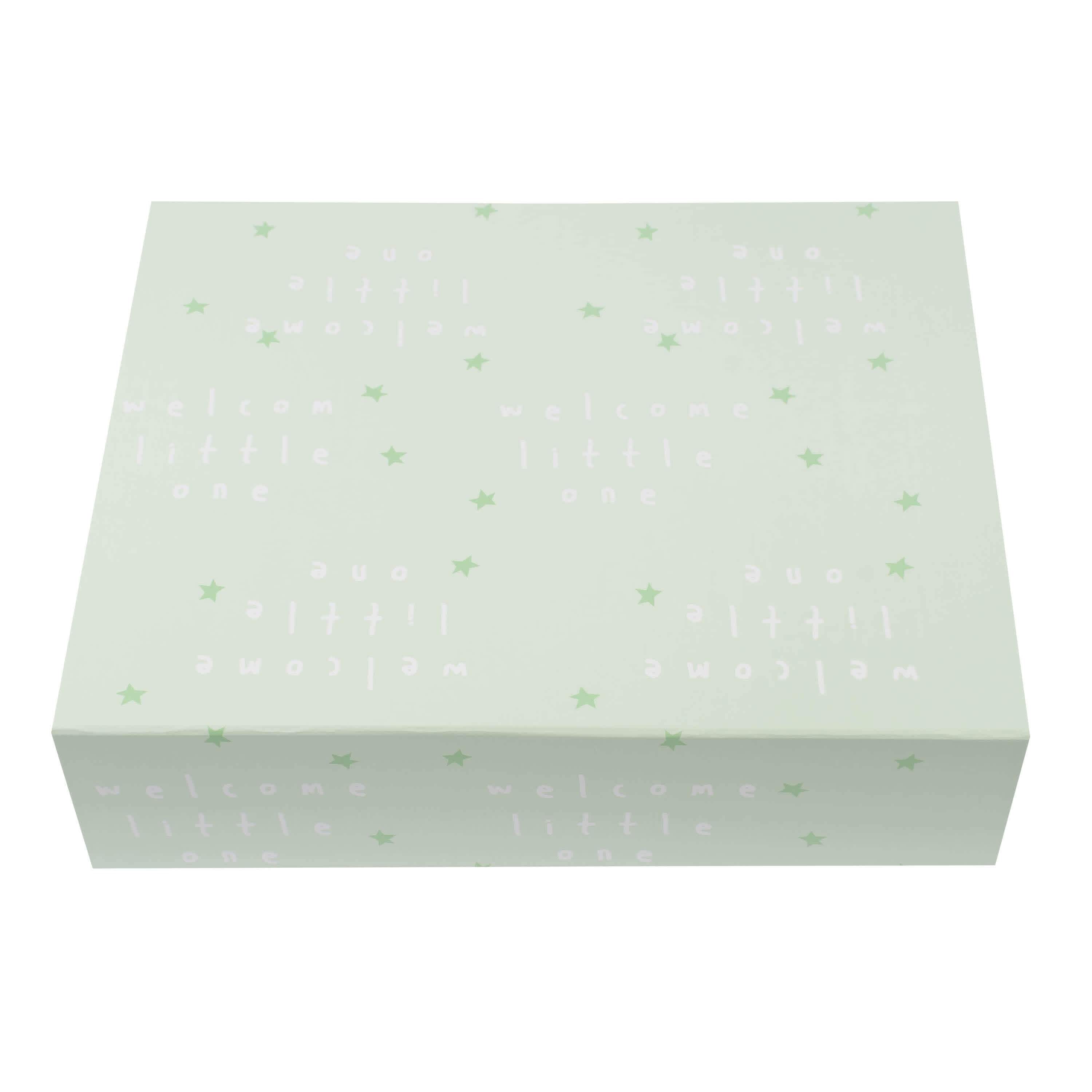 Green "Welcome Little One" Deluxe Gift Box-Gerber Childrenswear