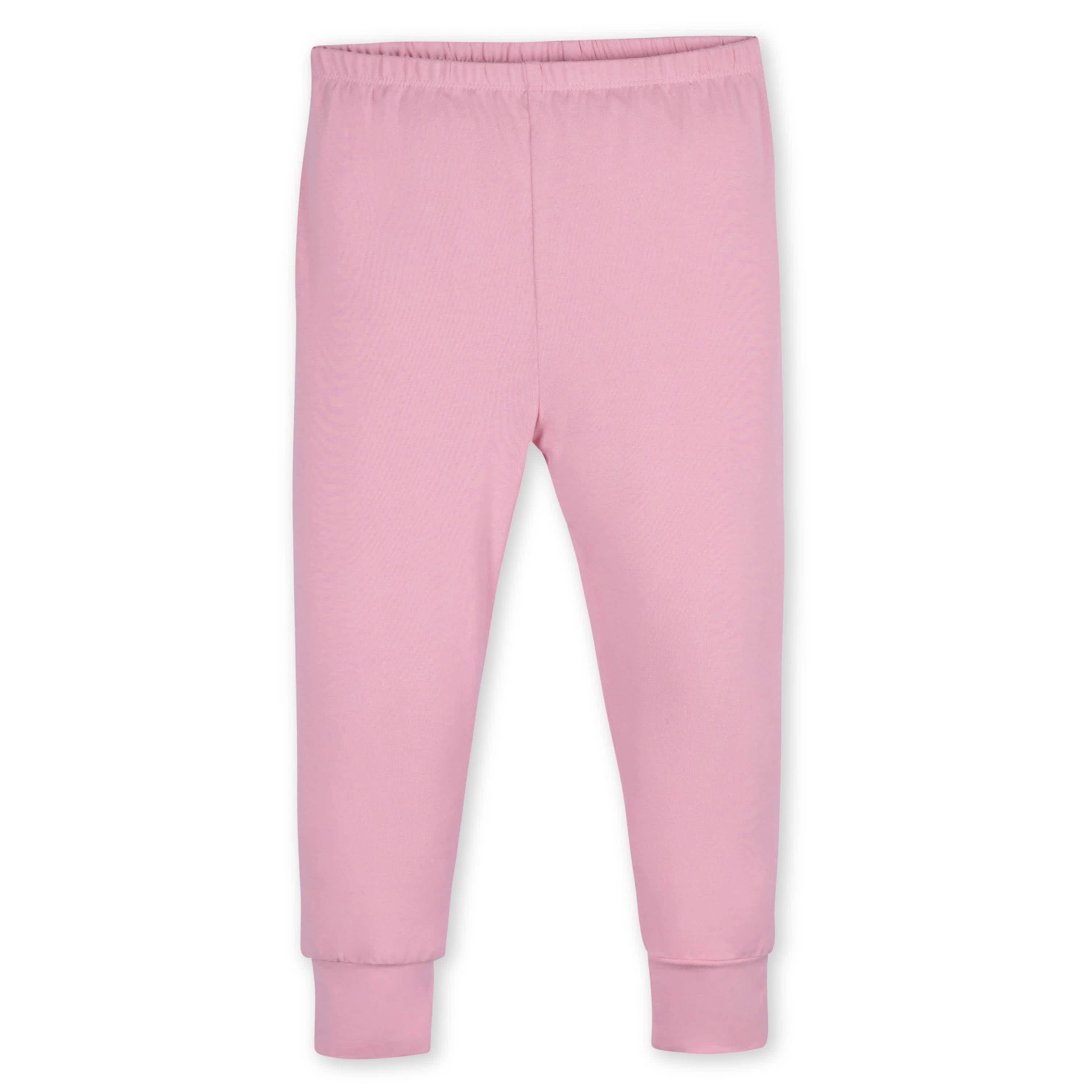 2-Piece Infant & Toddler Girls Sea Pink Buttery-Soft Viscose Made from Eucalyptus Snug Fit Pajamas