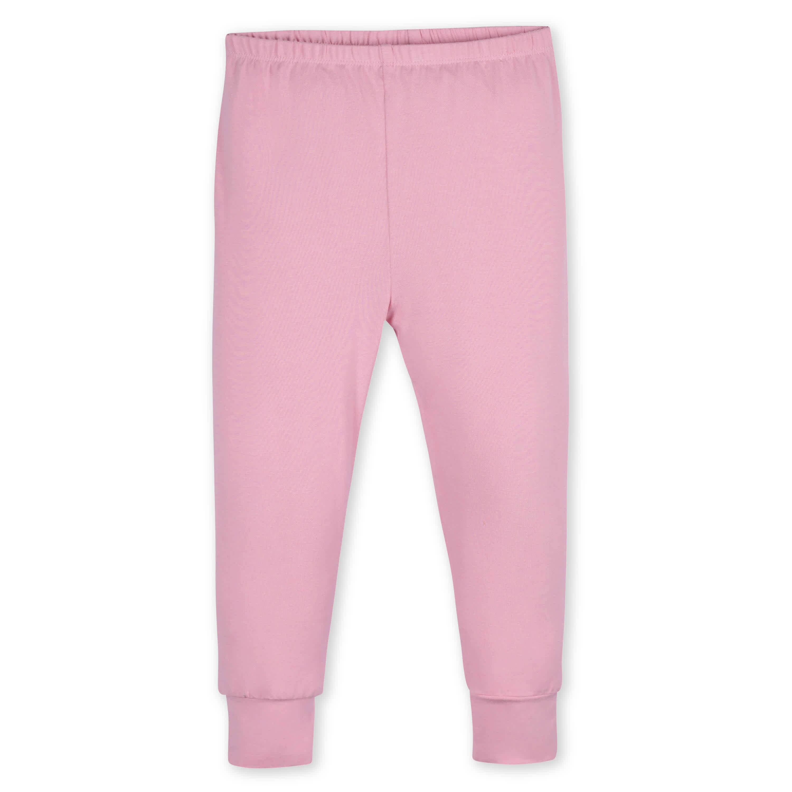 2-Piece Infant & Toddler Girls Sea Pink Buttery-Soft Viscose Made from Eucalyptus Snug Fit Pajamas