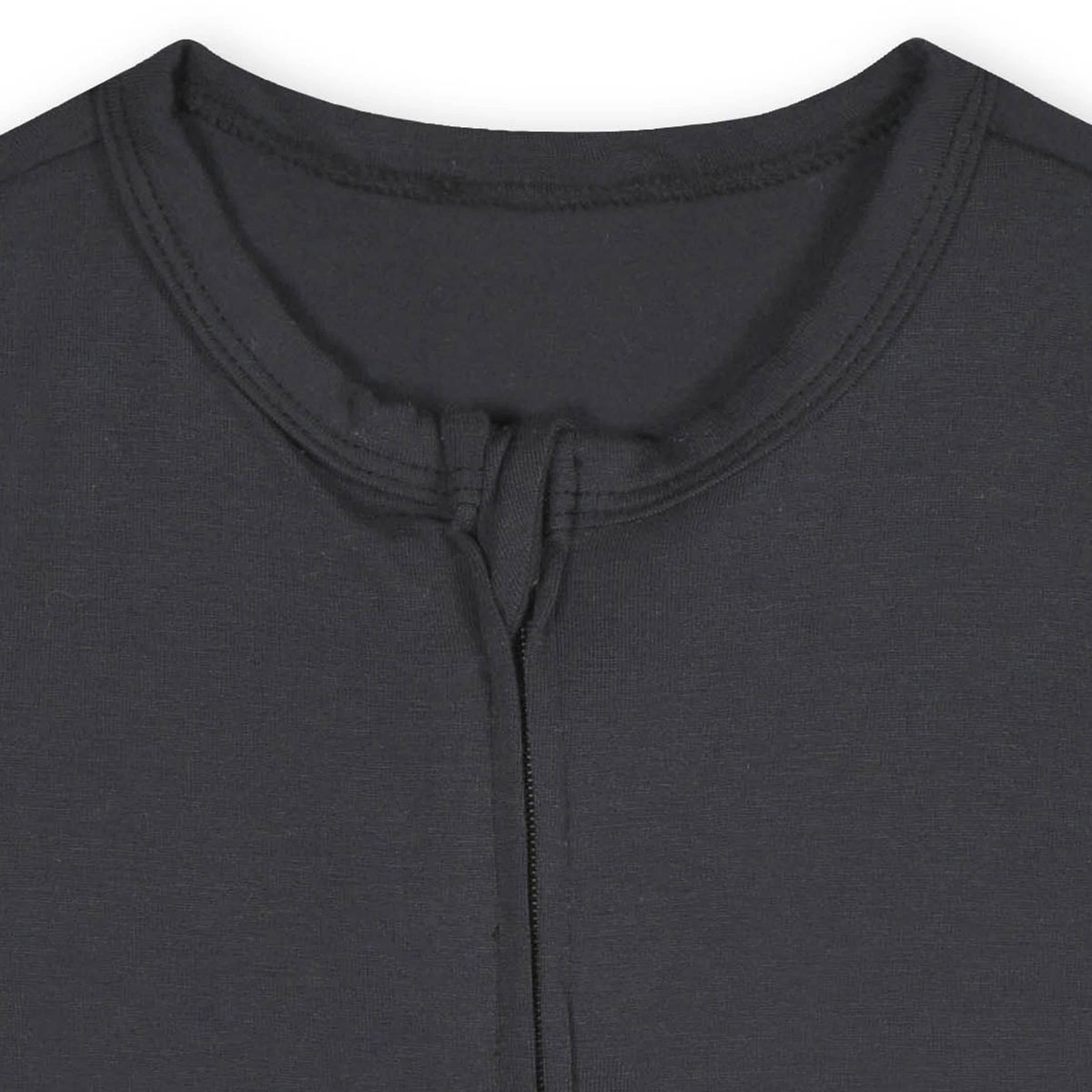 Baby Charcoal Buttery-Soft Viscose Made from Eucalyptus Snug Fit Romper