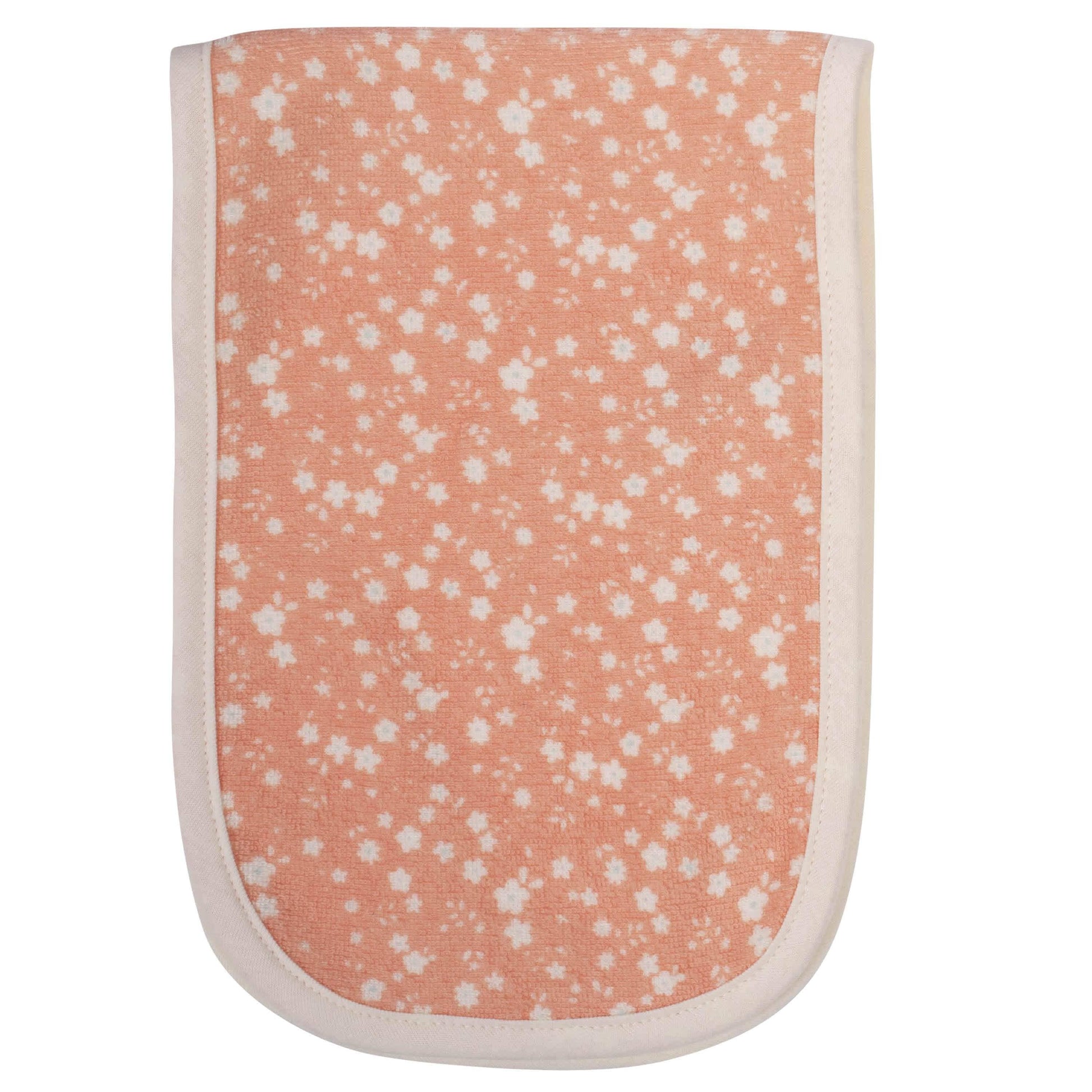 4-Pack Baby Girls Comfy Stretch Flower Pot Burp Cloths-Gerber Childrenswear