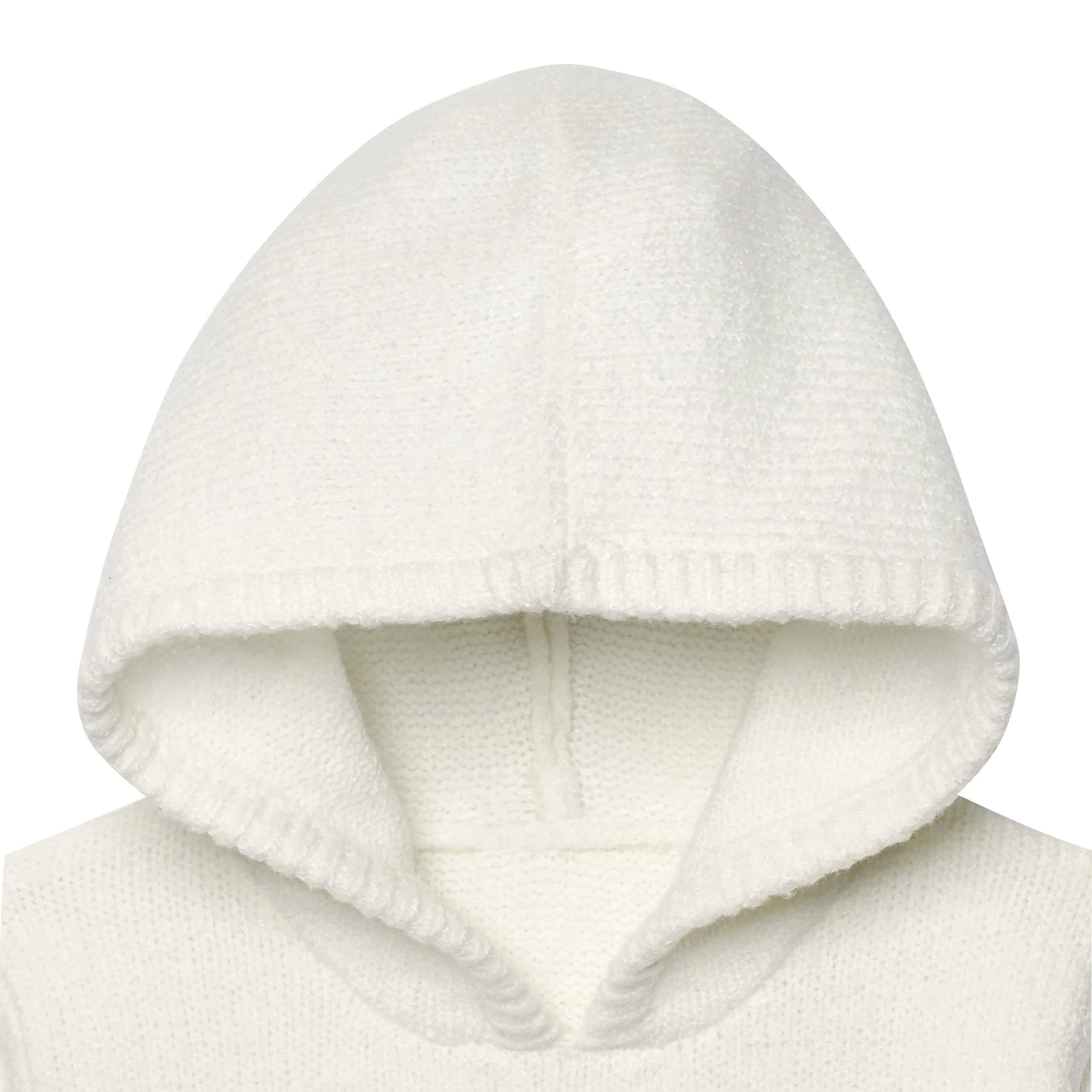 Infant & Toddler Girls White Sweater Dress With Tulle Skirt-Gerber Childrenswear