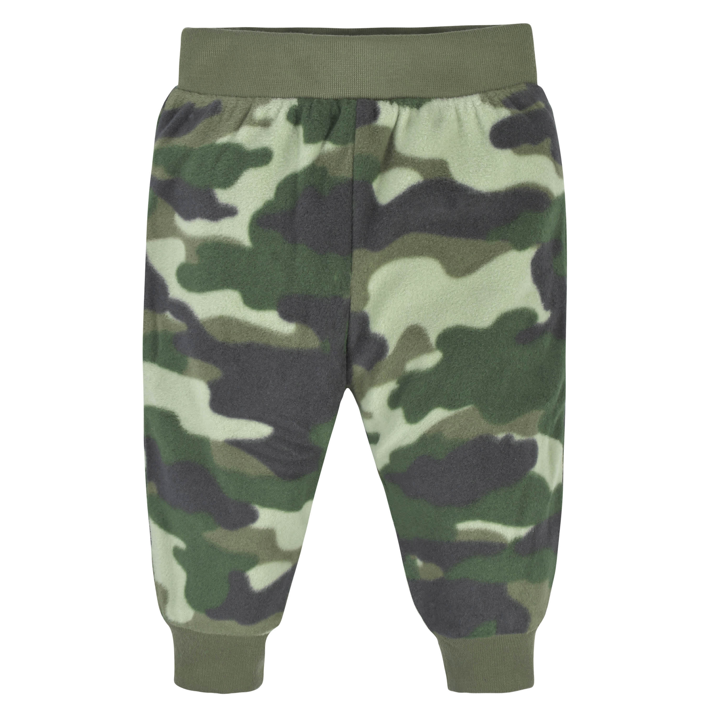 4-Pack Baby Boys Camo Microfleece Pants-Gerber Childrenswear