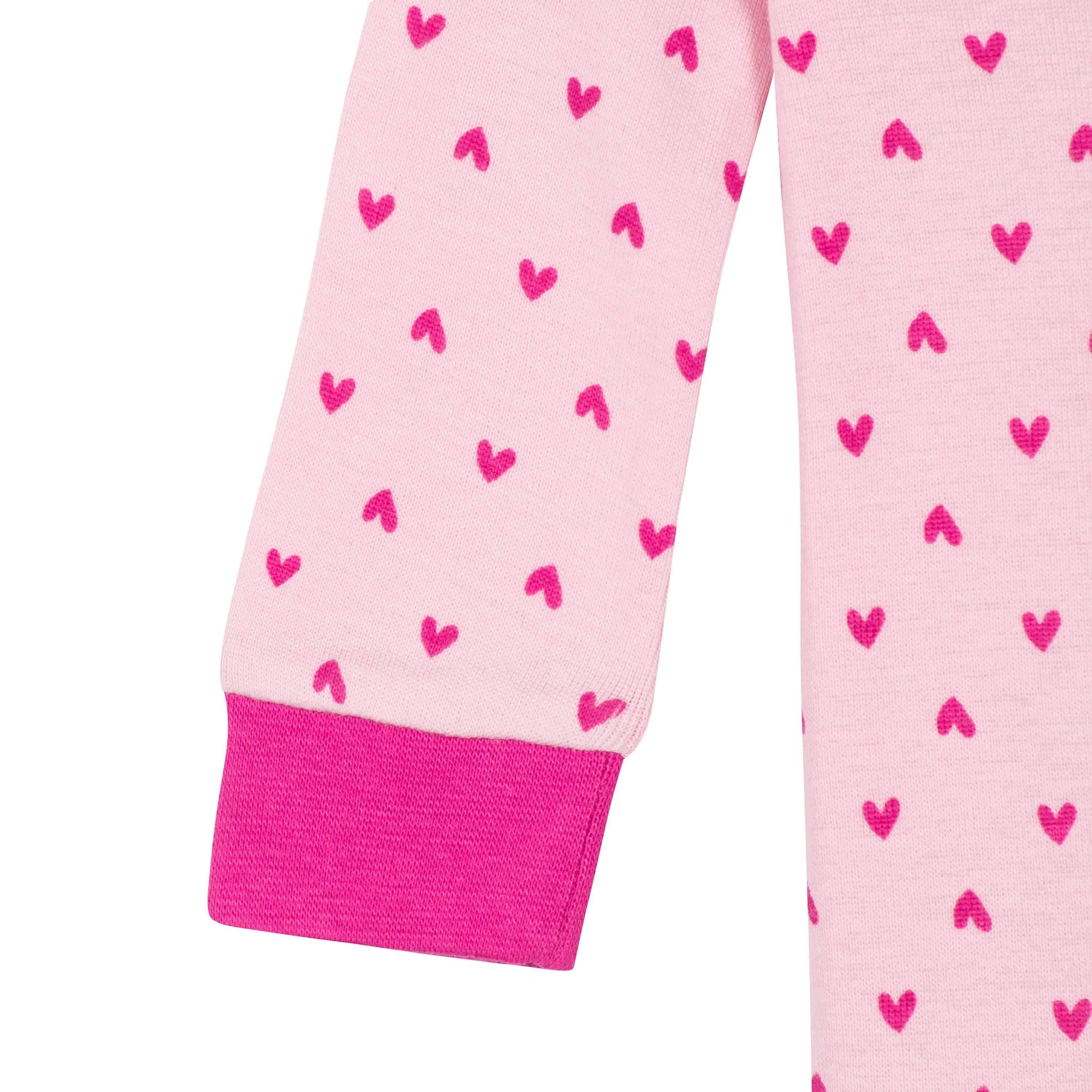 4-Pack Baby & Toddler Girls Dreams & Rainbows Snug Fit Footed Cotton Pajamas-Gerber Childrenswear