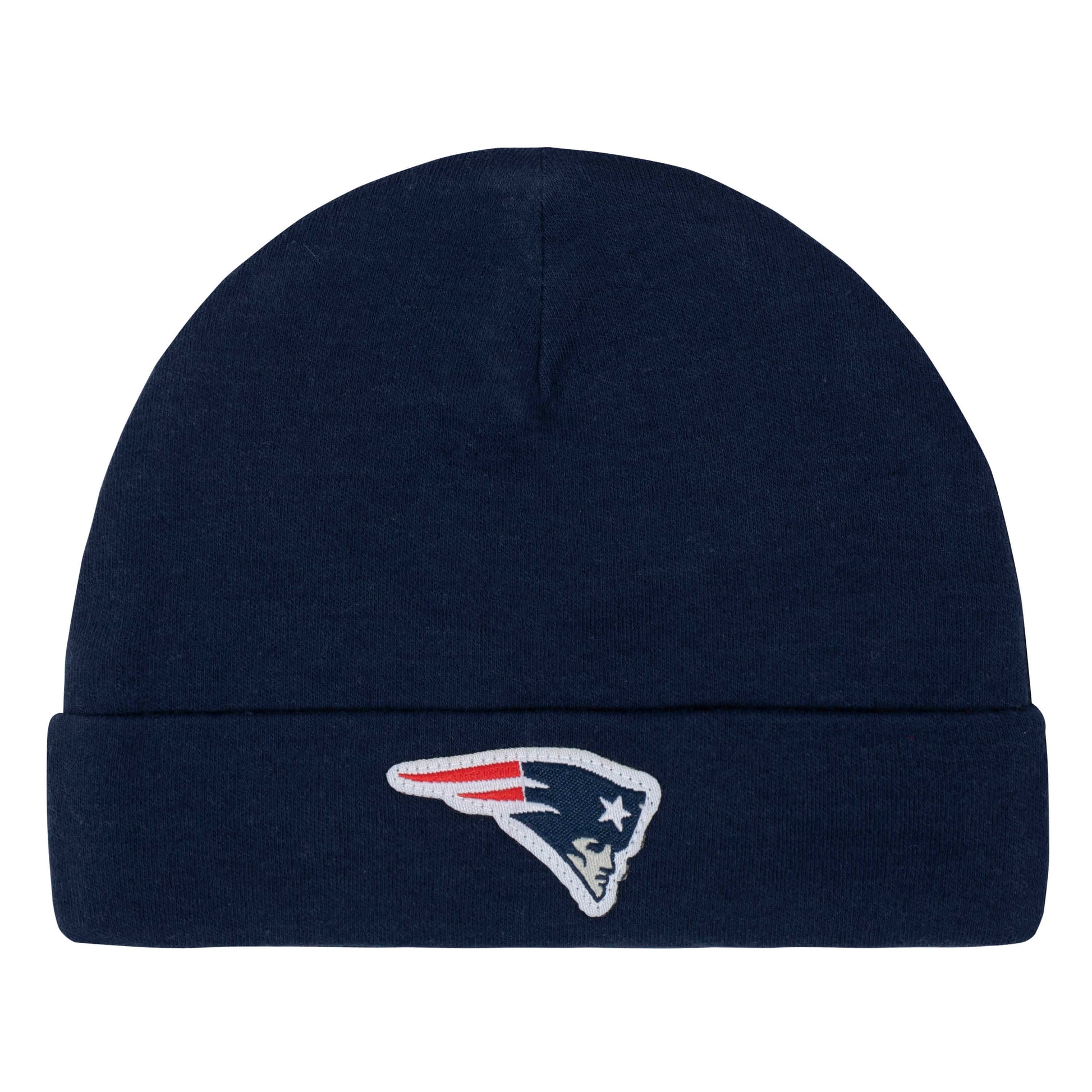 New England Patriots 3-Piece Baby Boys Bodysuit, Pant, and Cap Set-Gerber Childrenswear