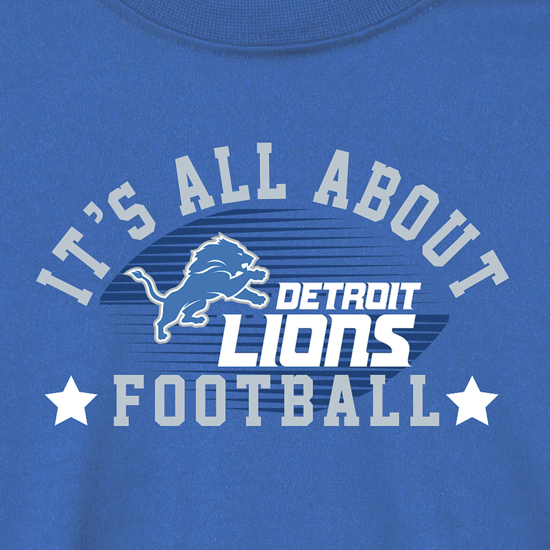 Detroit Lions Boys Long Sleeve Tee Shirt-Gerber Childrenswear
