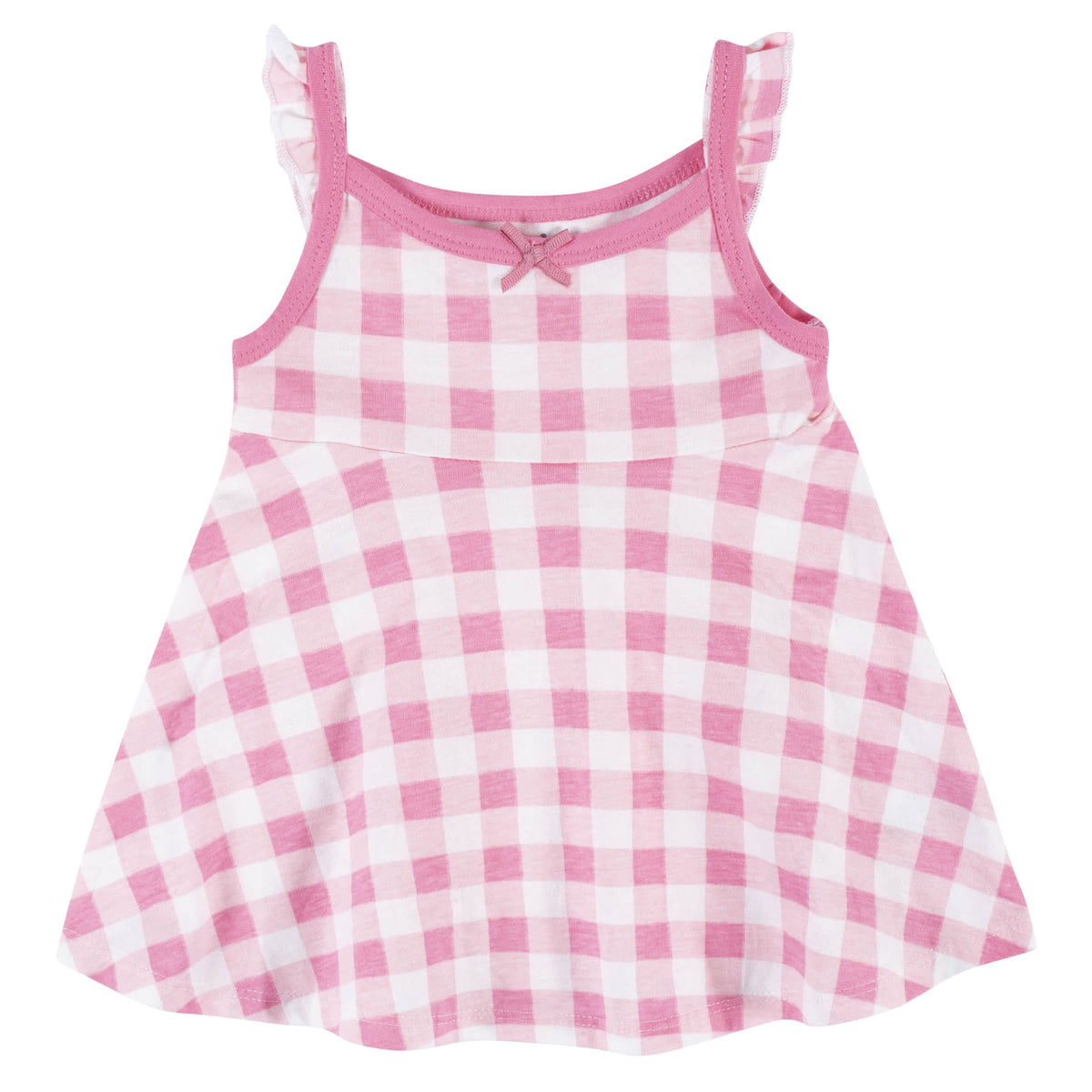 3-Piece Baby & Toddler Girls Summer Blossom Dress, Diaper Cover & Sun Hat Set-Gerber Childrenswear