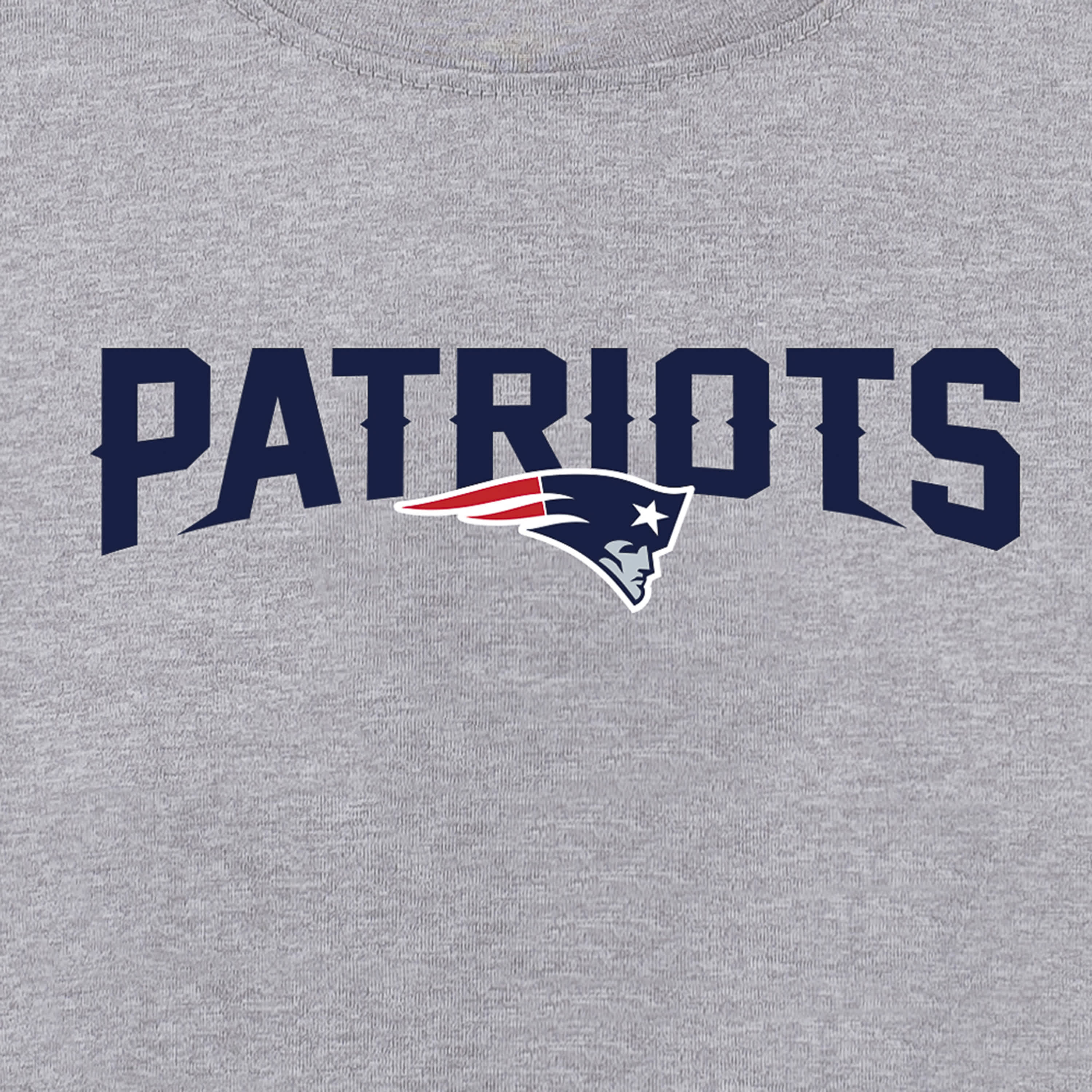 New England Patriots Toddler Boys Long Sleeve Tee Shirt-Gerber Childrenswear