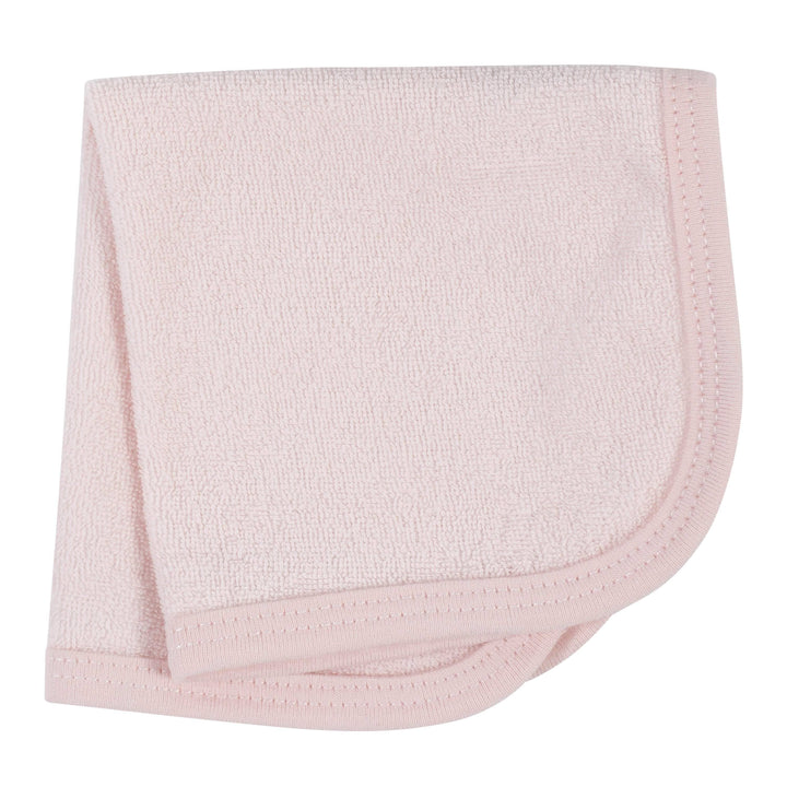 4-Piece Baby Girls Bunny Ballerina Hooded Towel & Washcloth Set-Gerber Childrenswear