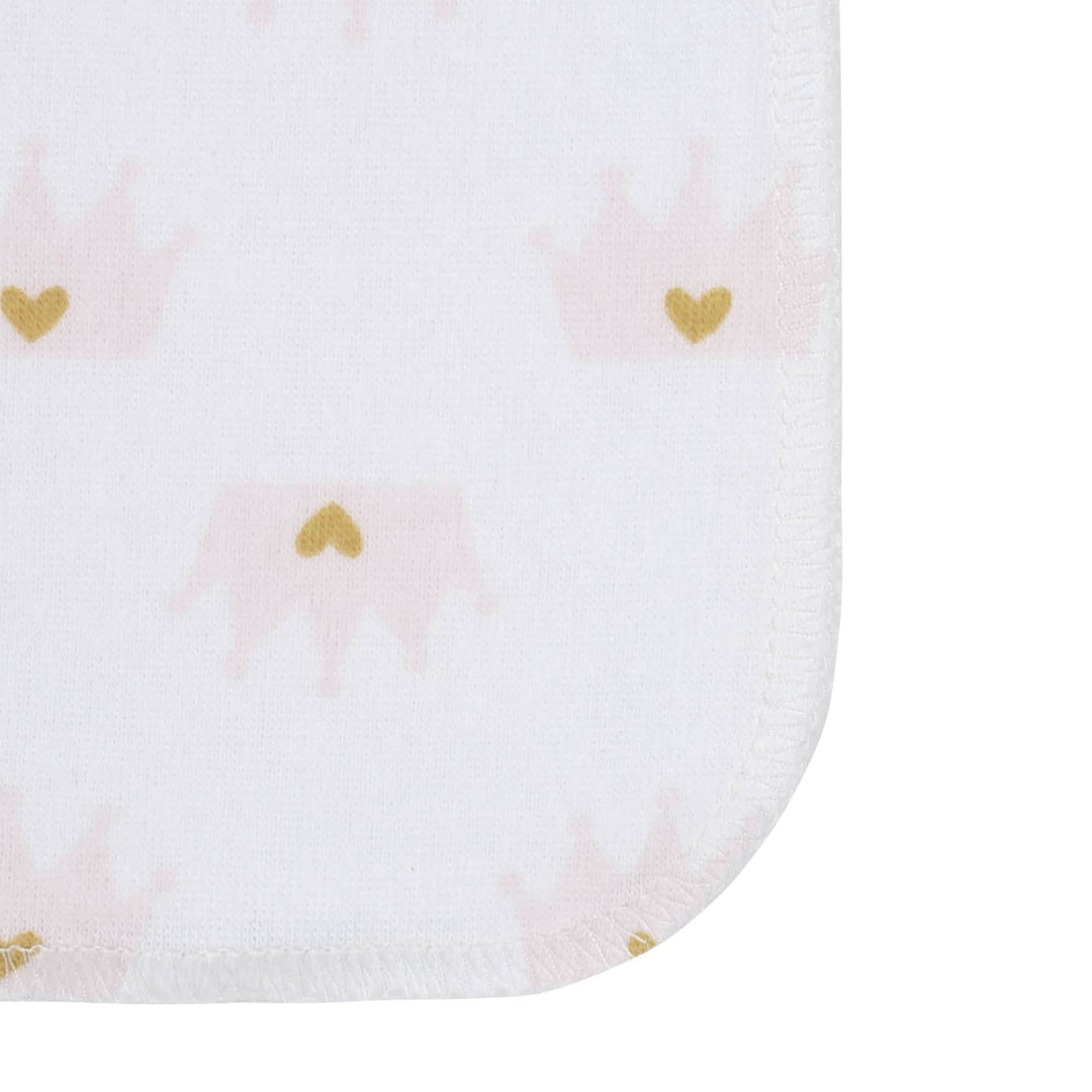 10-Pack Baby Girls Princess Organic Washcloths-Gerber Childrenswear