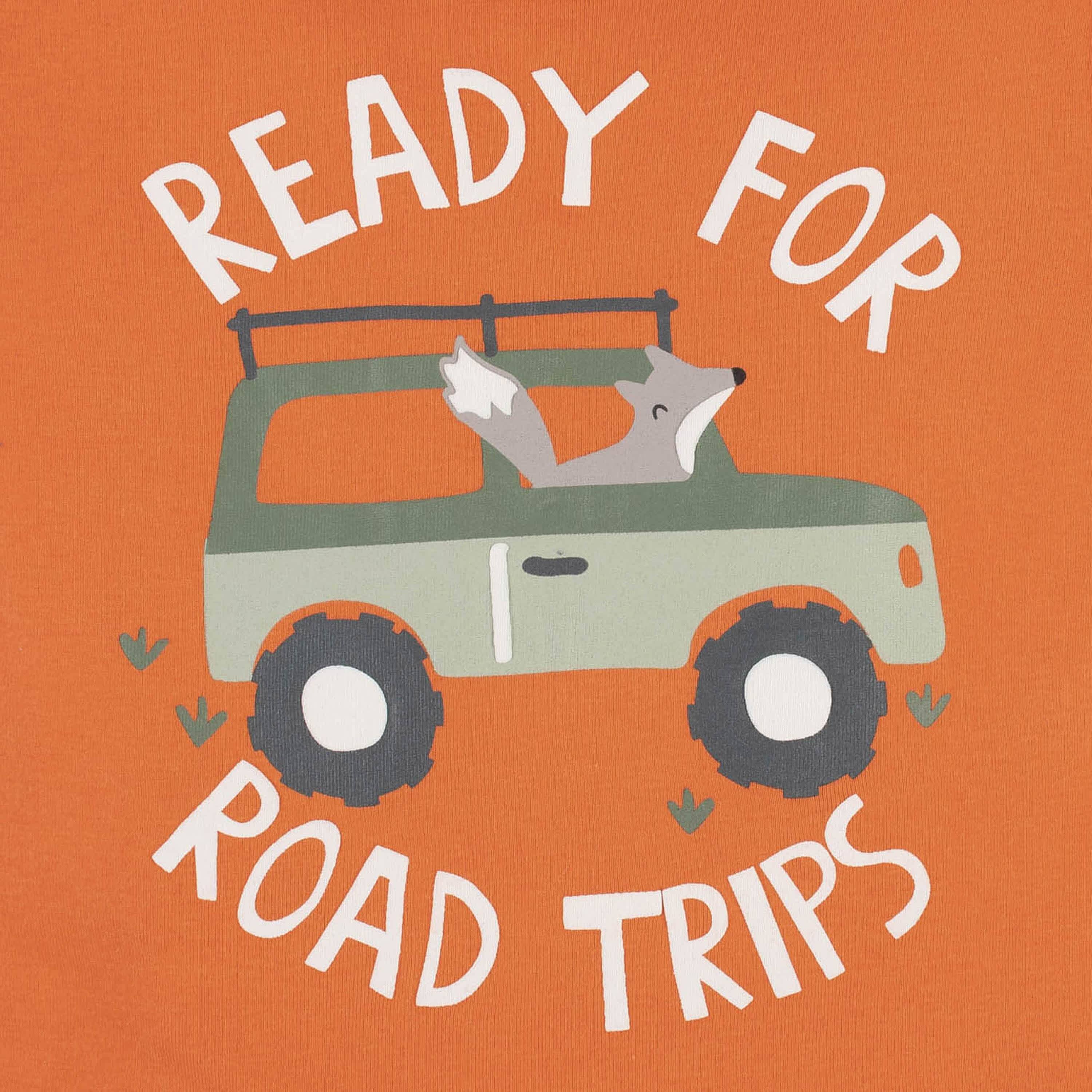 4-Piece Infant Boys Camping Fun Tees, Shorts & Pants Set-Gerber Childrenswear