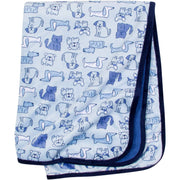 Boys Dogs Plush Blanket-Gerber Childrenswear