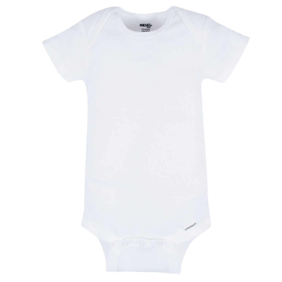 8-Pack Baby Neutral Neutrals Short Sleeve Onesies® Bodysuits