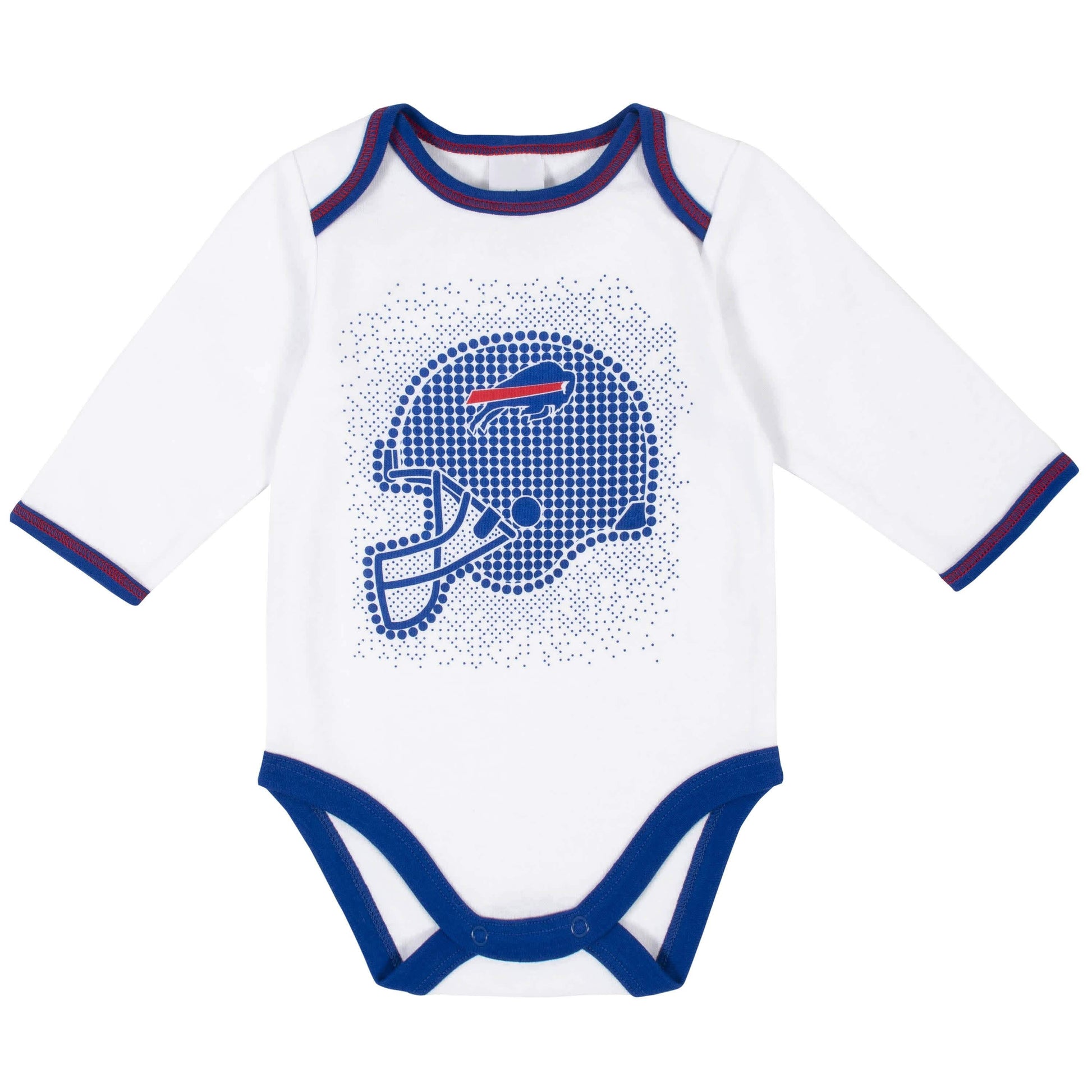 Buffalo Bills 3-Piece Baby Boys Bodysuit, Pant, and Cap Set-Gerber Childrenswear
