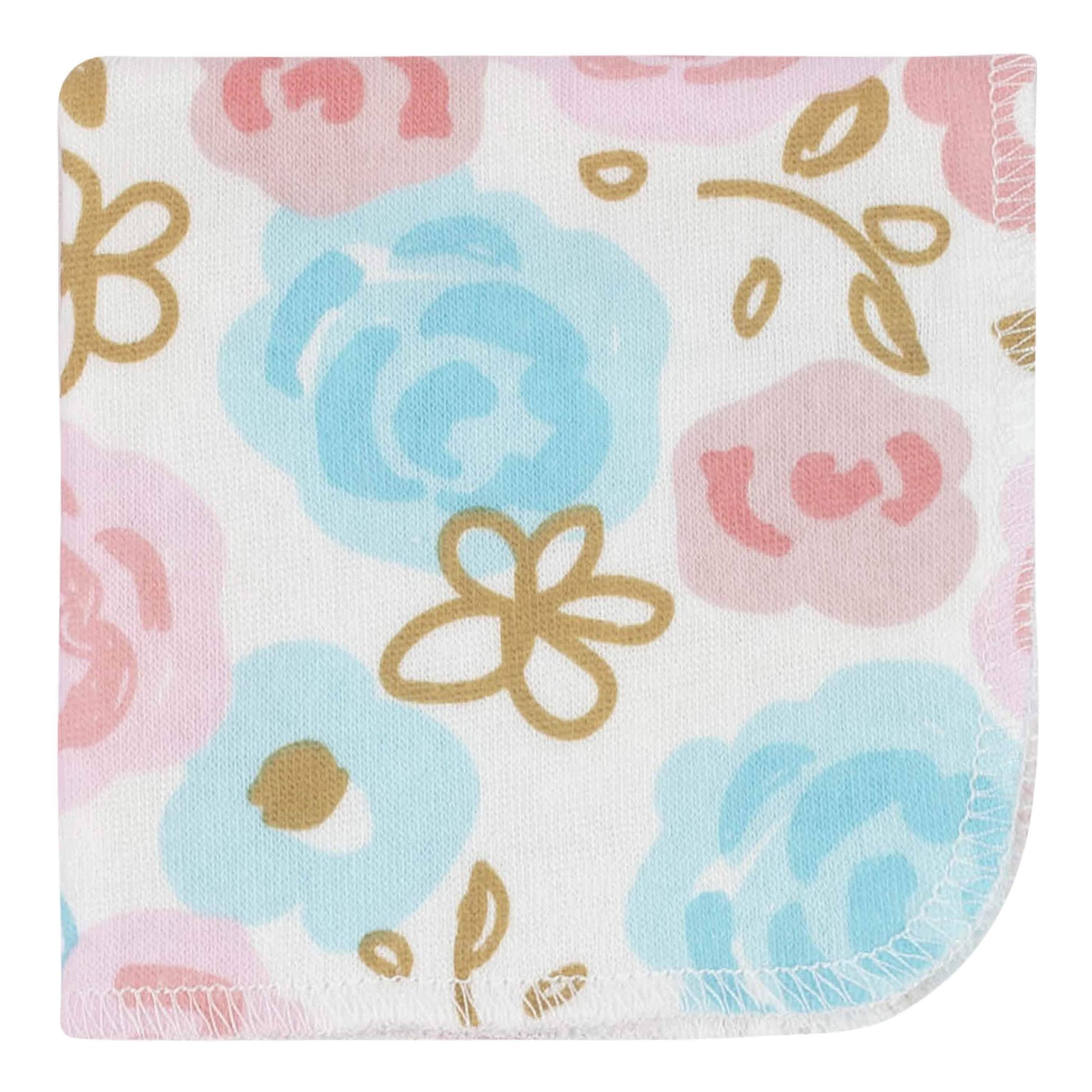 12-Piece Baby Girls Princess Hooded Towels & Washcloths Set-Gerber Childrenswear