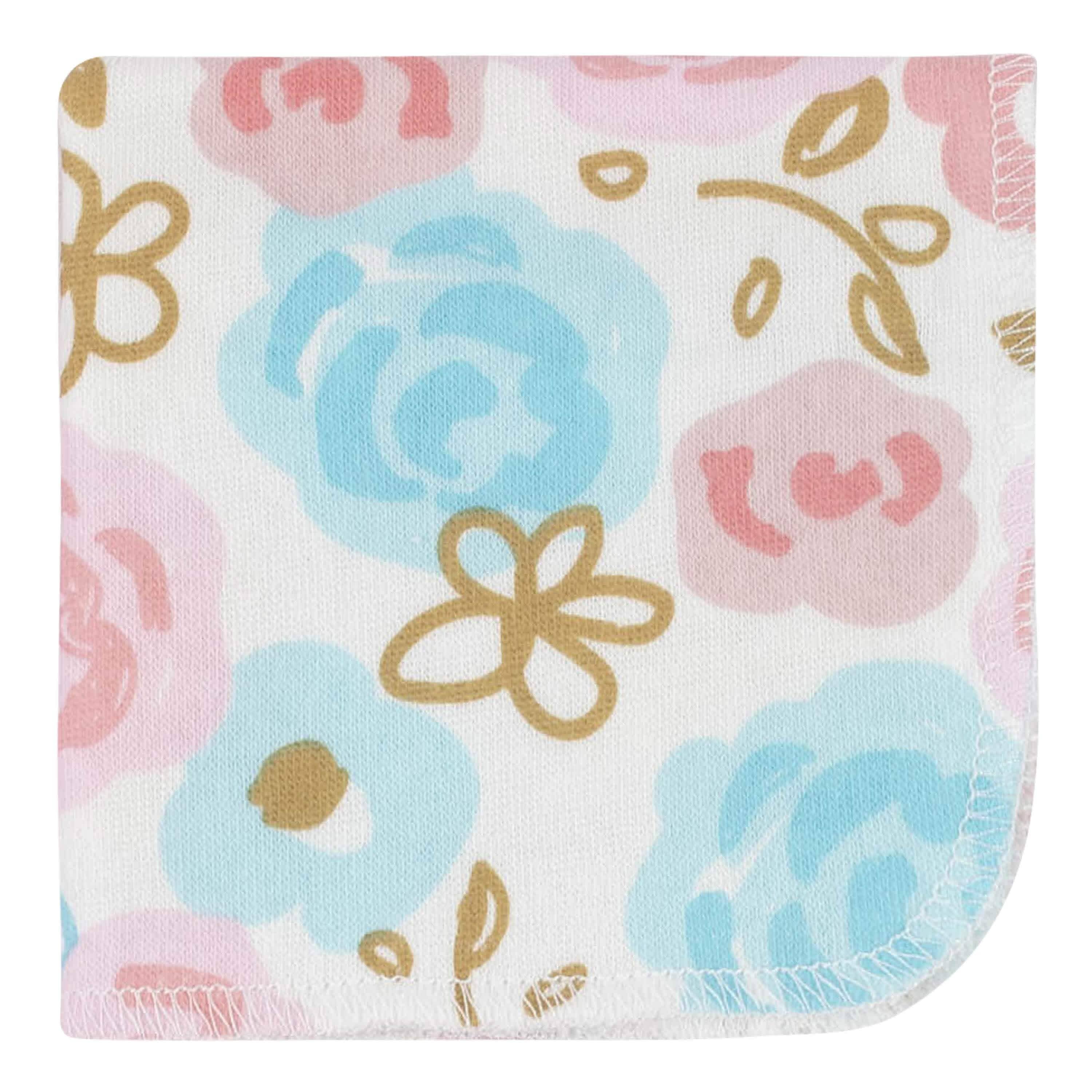 12-Piece Baby Girls Princess Hooded Towels & Washcloths Set-Gerber Childrenswear