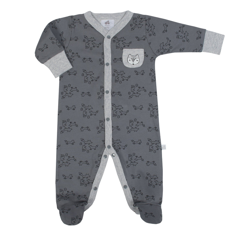 Baby Boy Organic Fox Sleep N' Play-Gerber Childrenswear