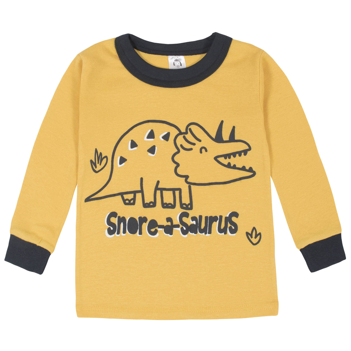 4-Piece Baby & Toddler Boys Dino Snug Fit Cotton Pajamas-Gerber Childrenswear