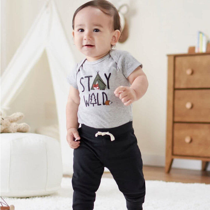 Gerber® Organic 2-Pack Baby Boys Dino Active Pants-Gerber Childrenswear