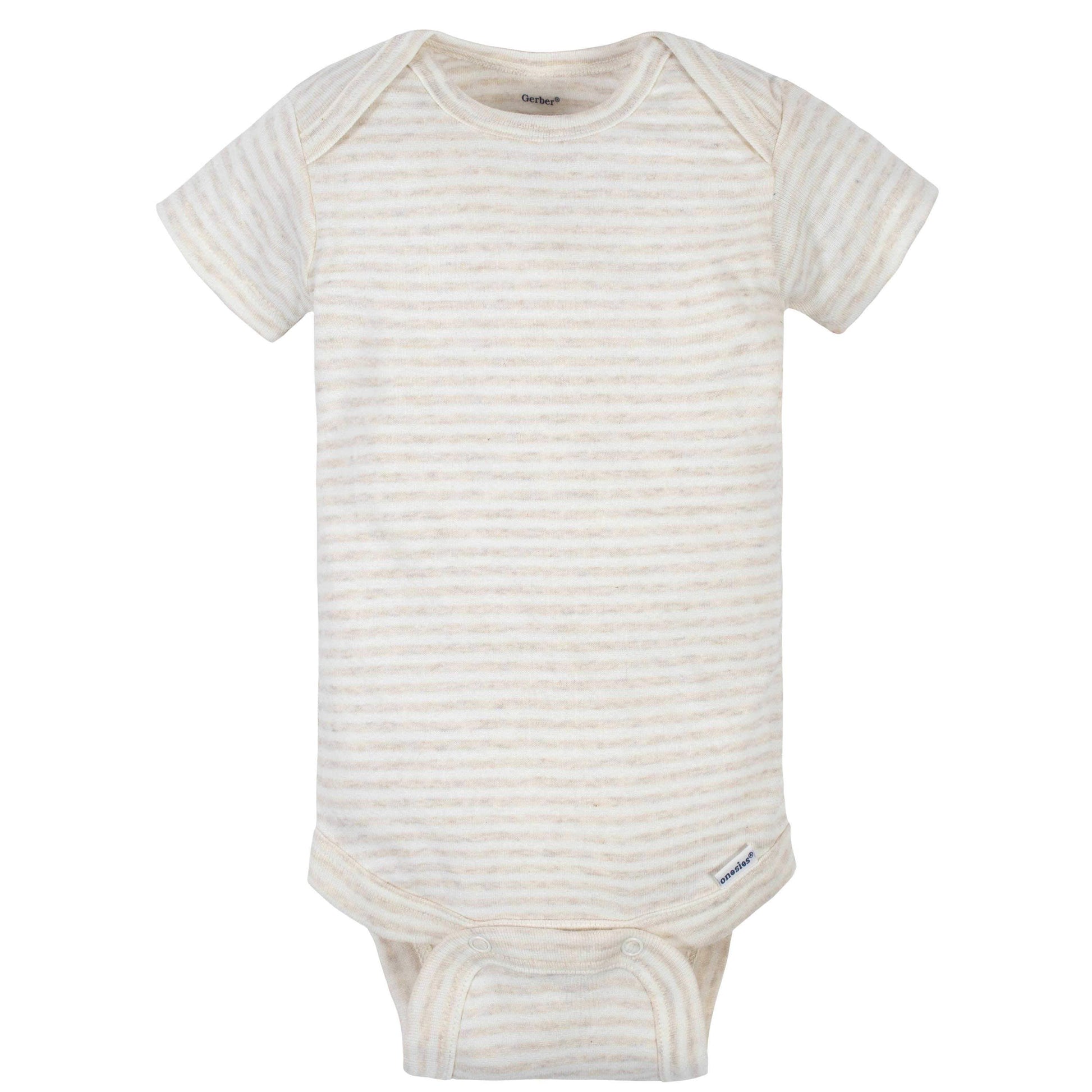 8-Pack Baby Boys Tiger Short Sleeve Onesies® Bodysuits-Gerber Childrenswear