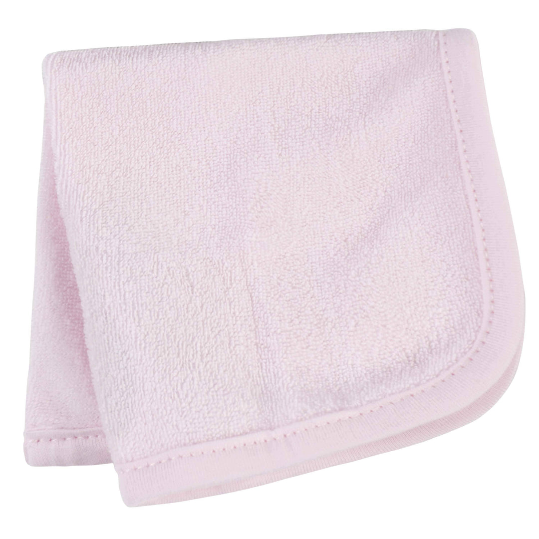 4-Piece Girls Princess Hooded Towel & Washcloth Set-Gerber Childrenswear