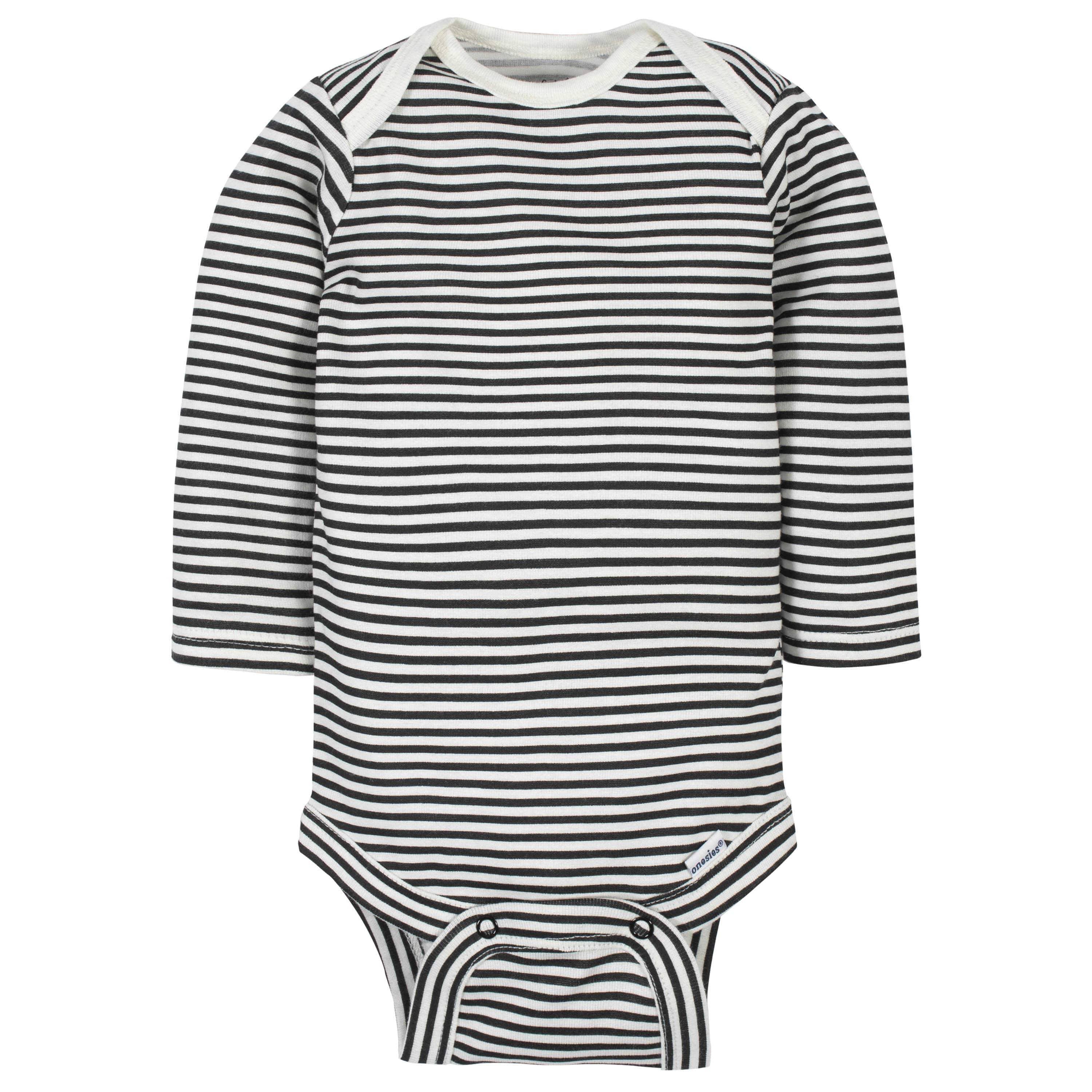 6-Pack Baby Boys Jungle Long Sleeve Onesies® Bodysuits-Gerber Childrenswear